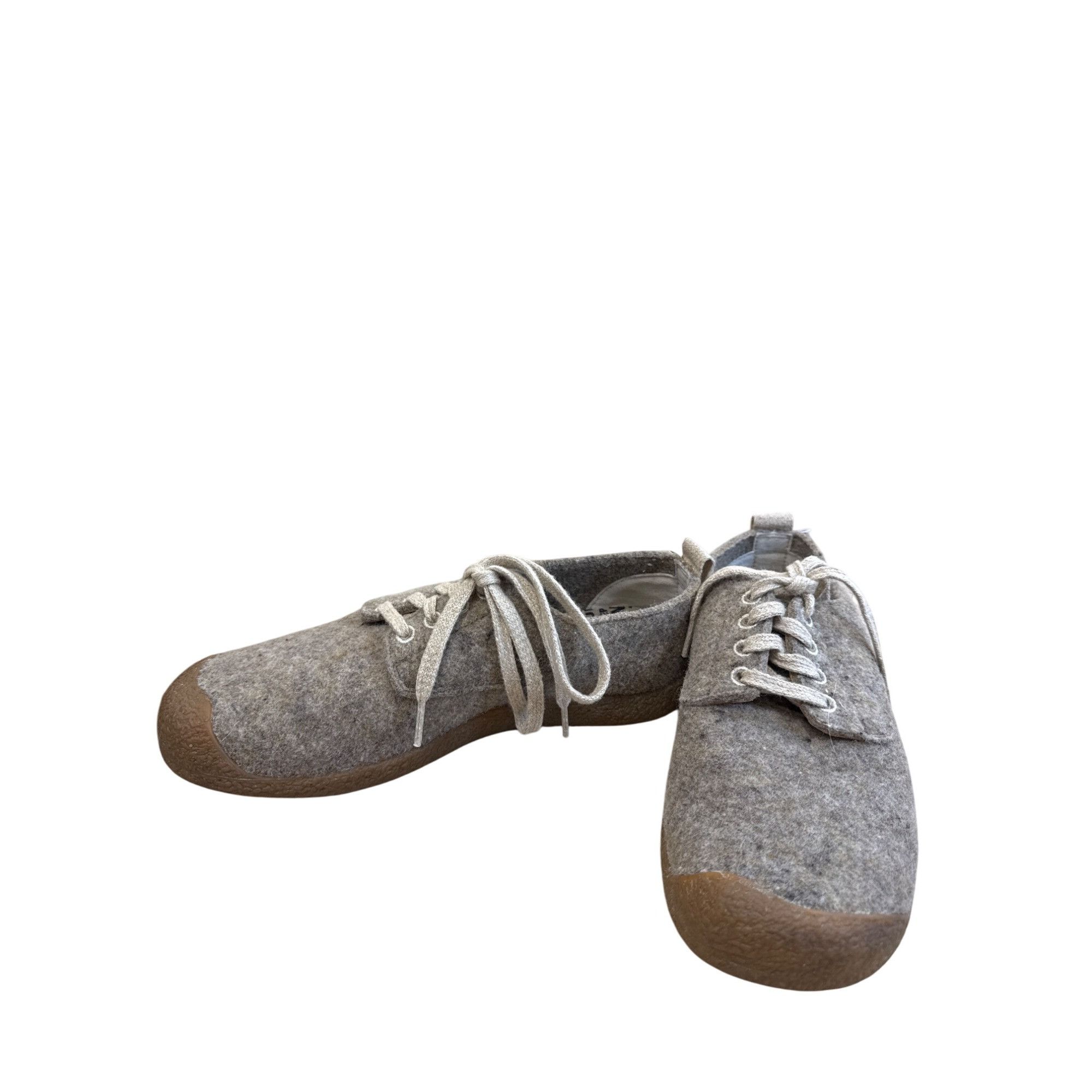 KEEN Keen womans tan wool Blend Lace-Up Casual Shoes sneakers siz Size US 8.5 / IT 38.5 - 2 Thumbnail