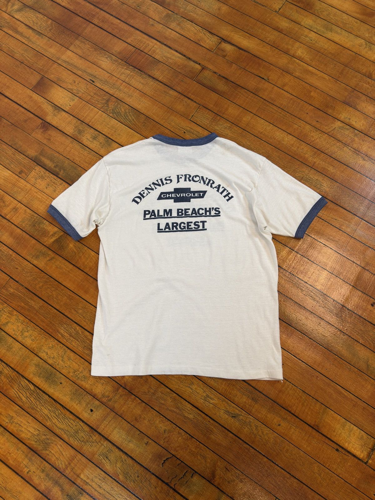 Vintage vintage chevy ringer tee Size US M / EU 48-50 / 2 - 4 Thumbnail