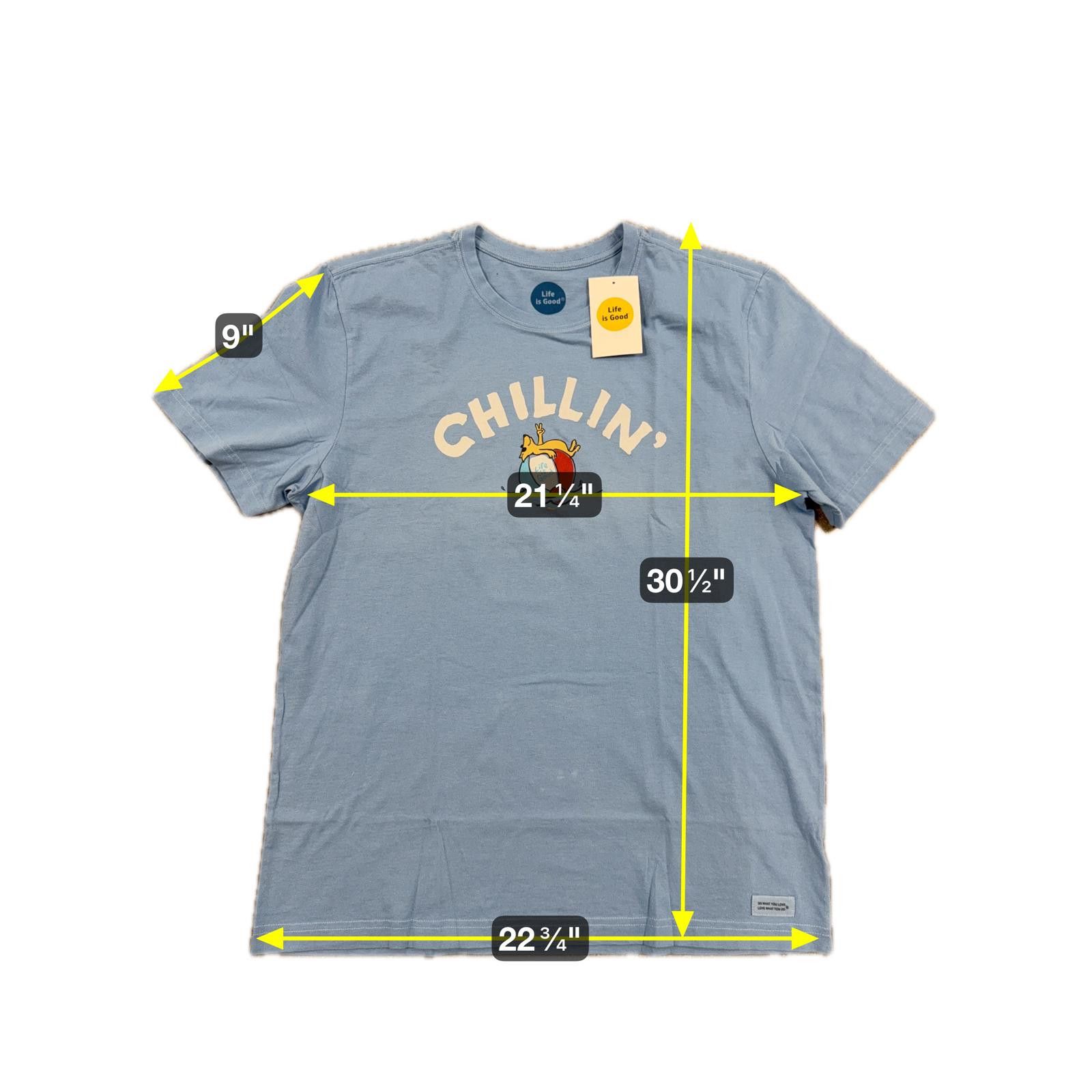 Life is Good NWT Life is Good Chillin' T-Shirt Beach Brand New L Size US L / EU 52-54 / 3 - 5 Thumbnail