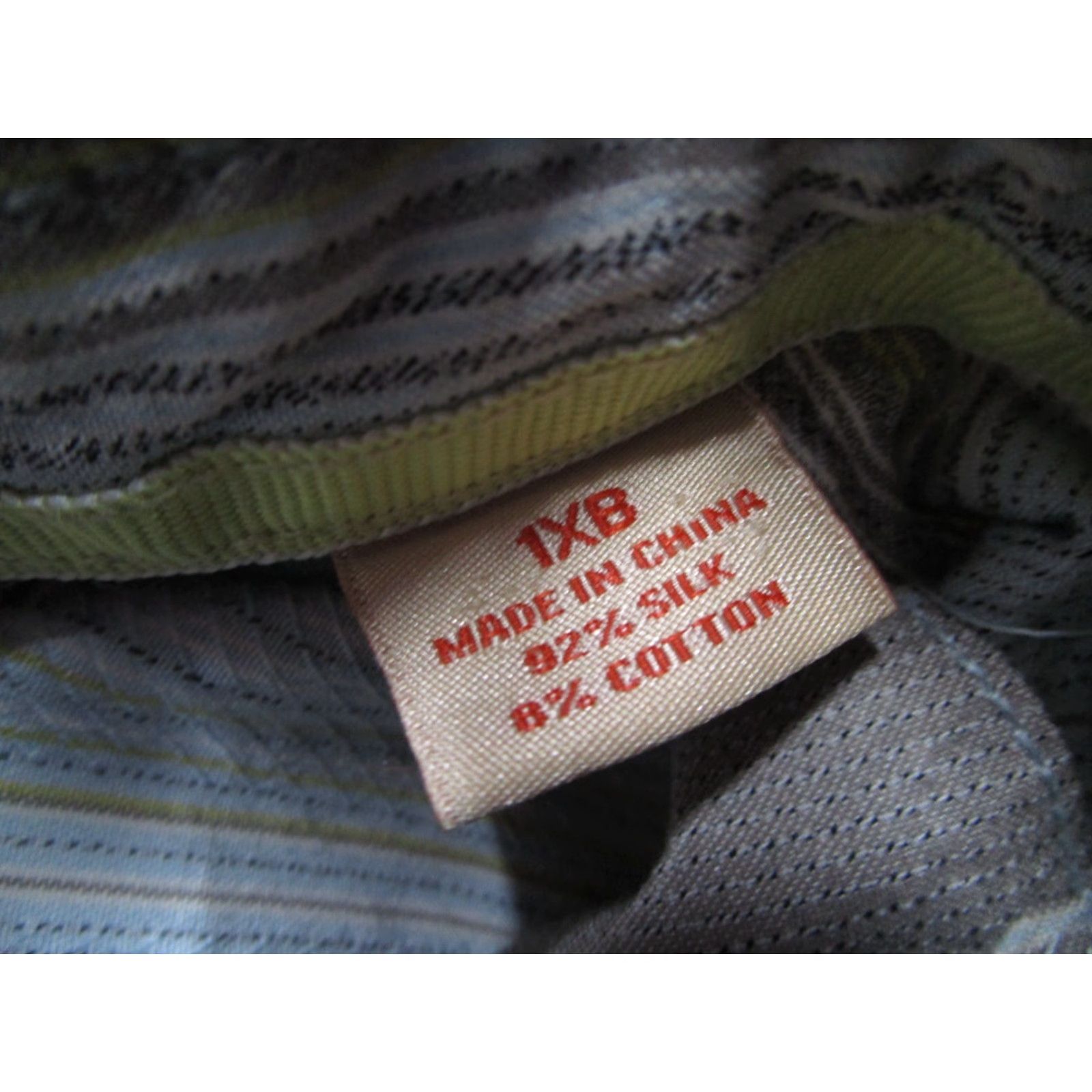 Tommy Bahama Tommy Bahama Shirt Men 1XB Blue Striped Button Up Silk Blend Camp Hawaiian Size US XL / EU 56 / 4 - 4 Thumbnail