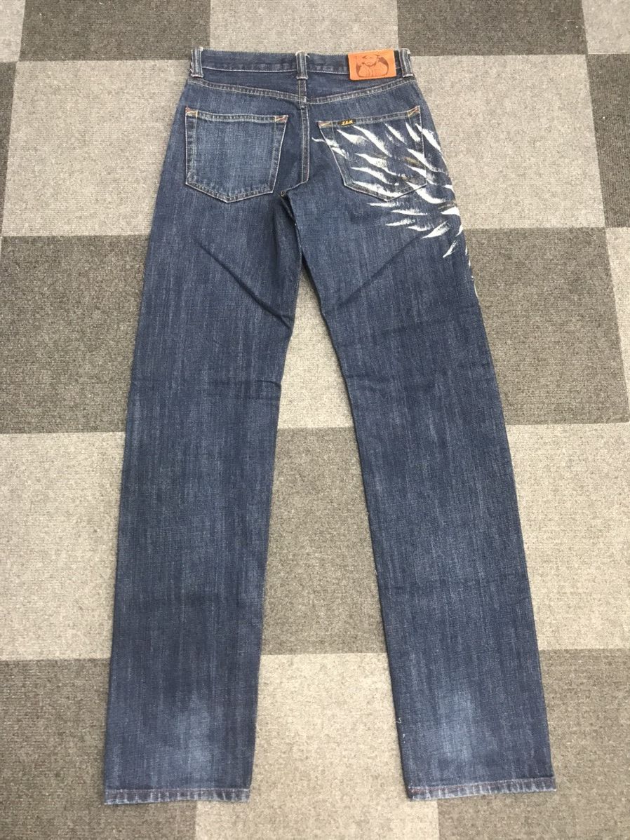 Japanese Brand 💥ARCHIVAL JAPAN💥Archival Flying Pheonix ZEN DENIM F706 Size US 27 - 10 Thumbnail