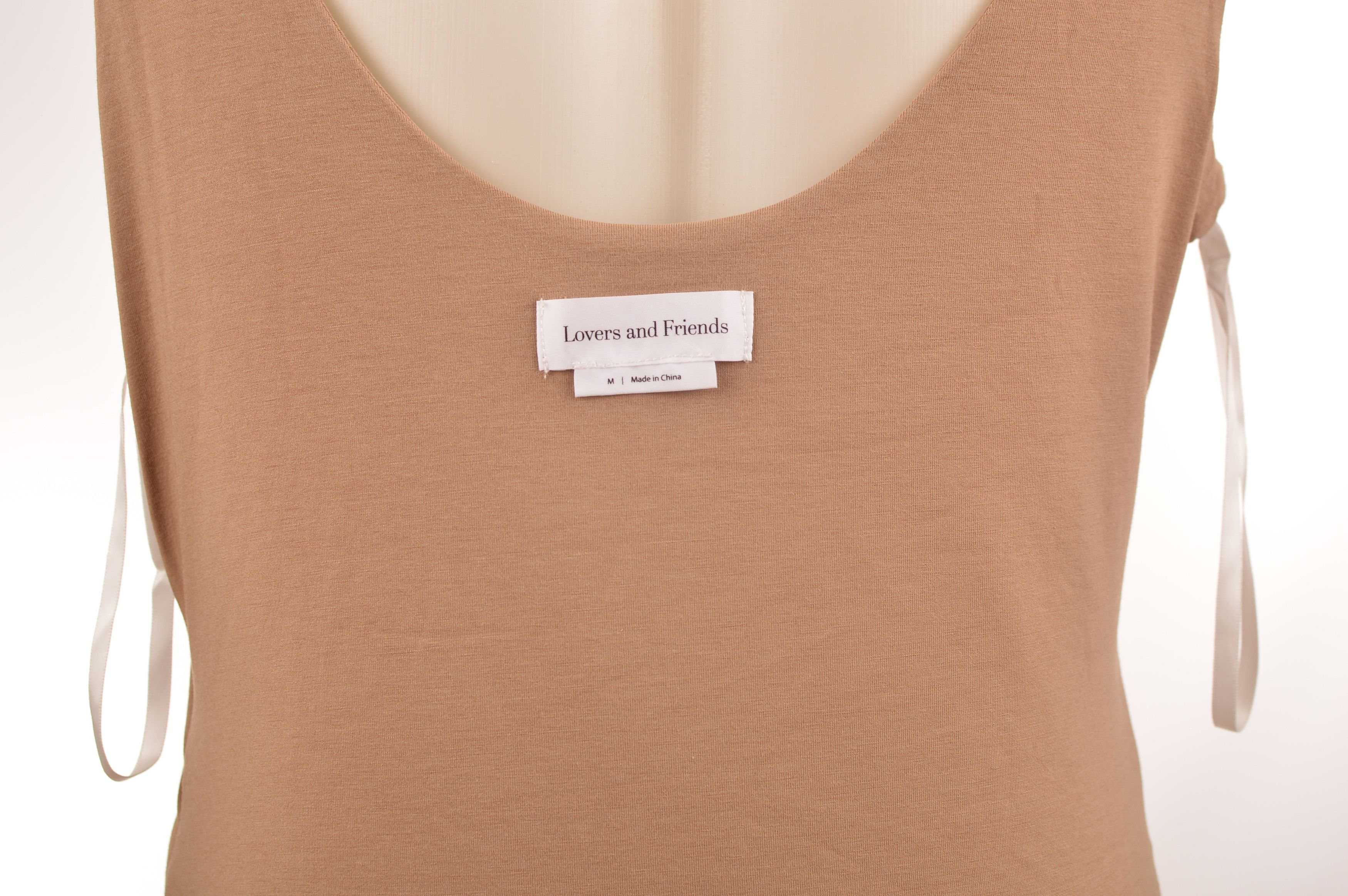 Lovers and Friends Lovers and Friends Kahlo Midi Sleeveless Dress in Tan Size M / US 6-8 / IT 42-44 - 7 Thumbnail