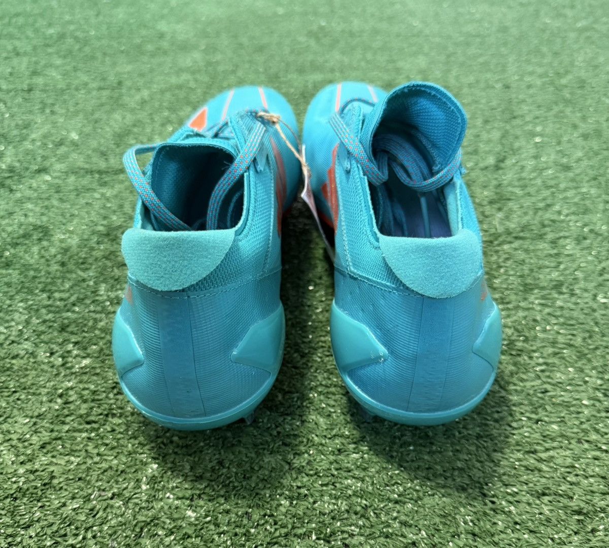 Adidas Adidas SM Adizero Electric Miami Dolphins Sample Team PE Size US 13 / EU 46 - 4 Thumbnail