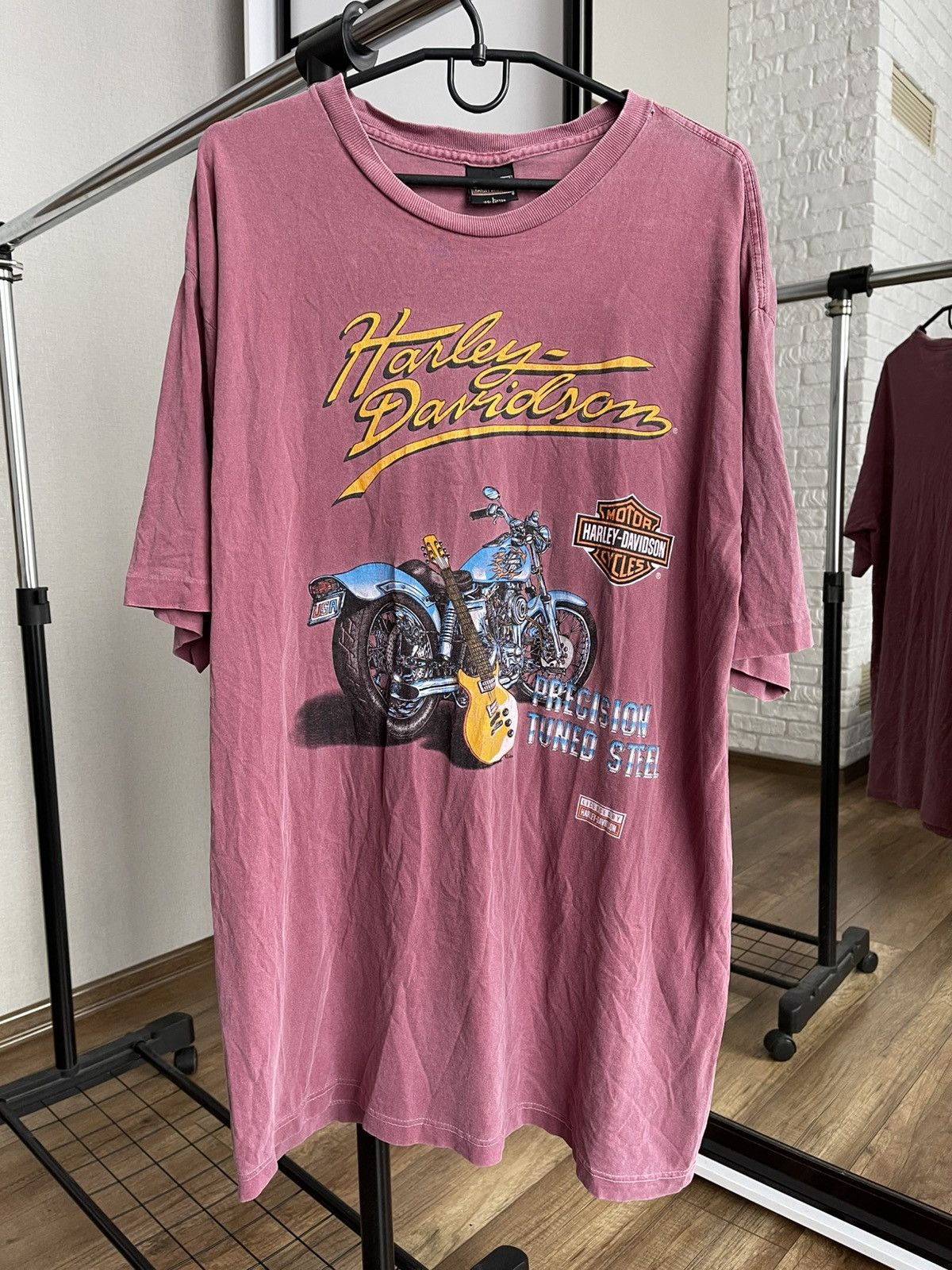 Vintage Harley Davidson Vintage T-Shirt Tee 90s USA Size US L / EU 52-54 / 3 - 1 Thumbnail