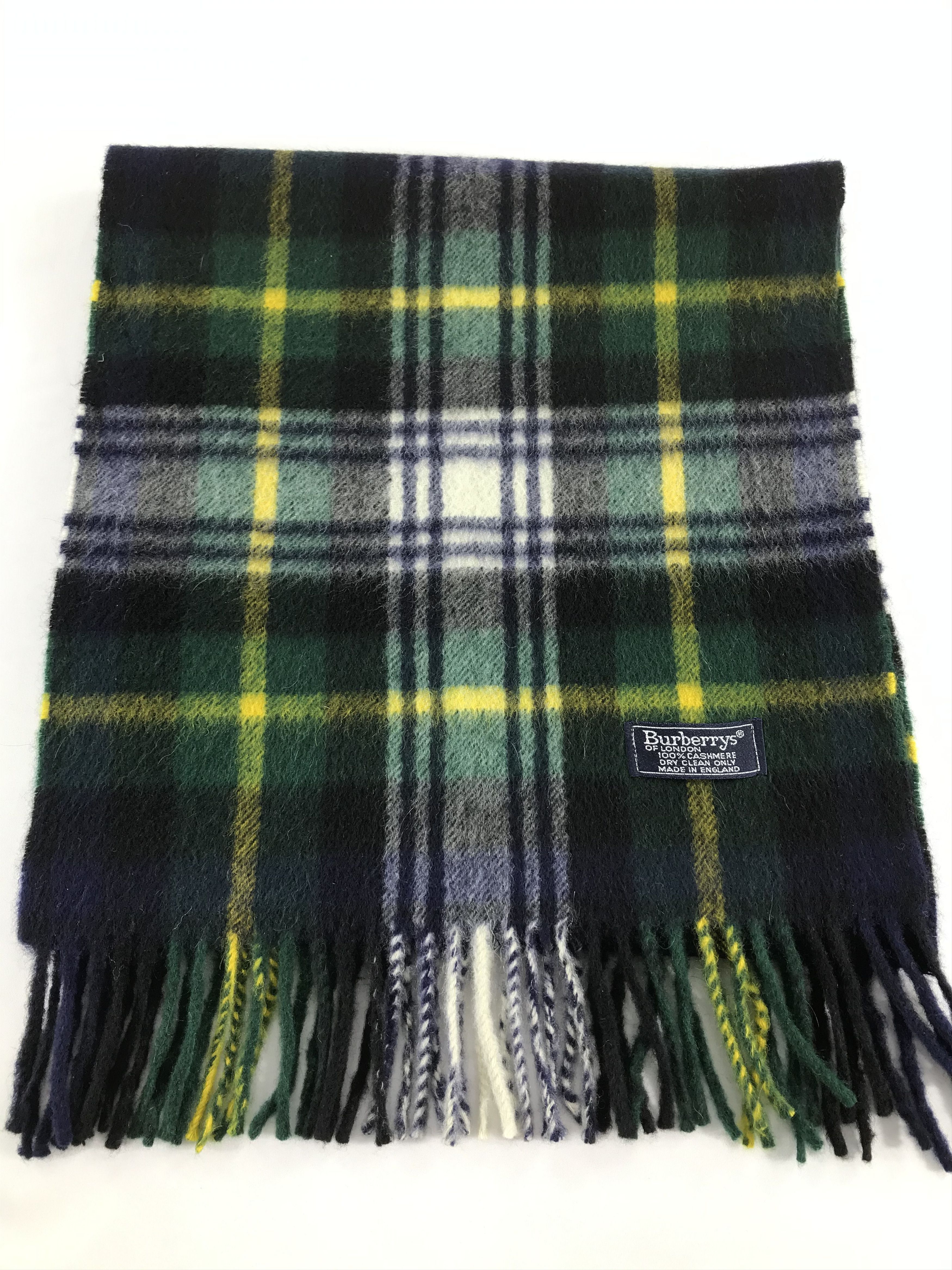 Burberry Burberrys Nova Check Cashmere Scarf Muffler V467 Size ONE SIZE - 2 Thumbnail