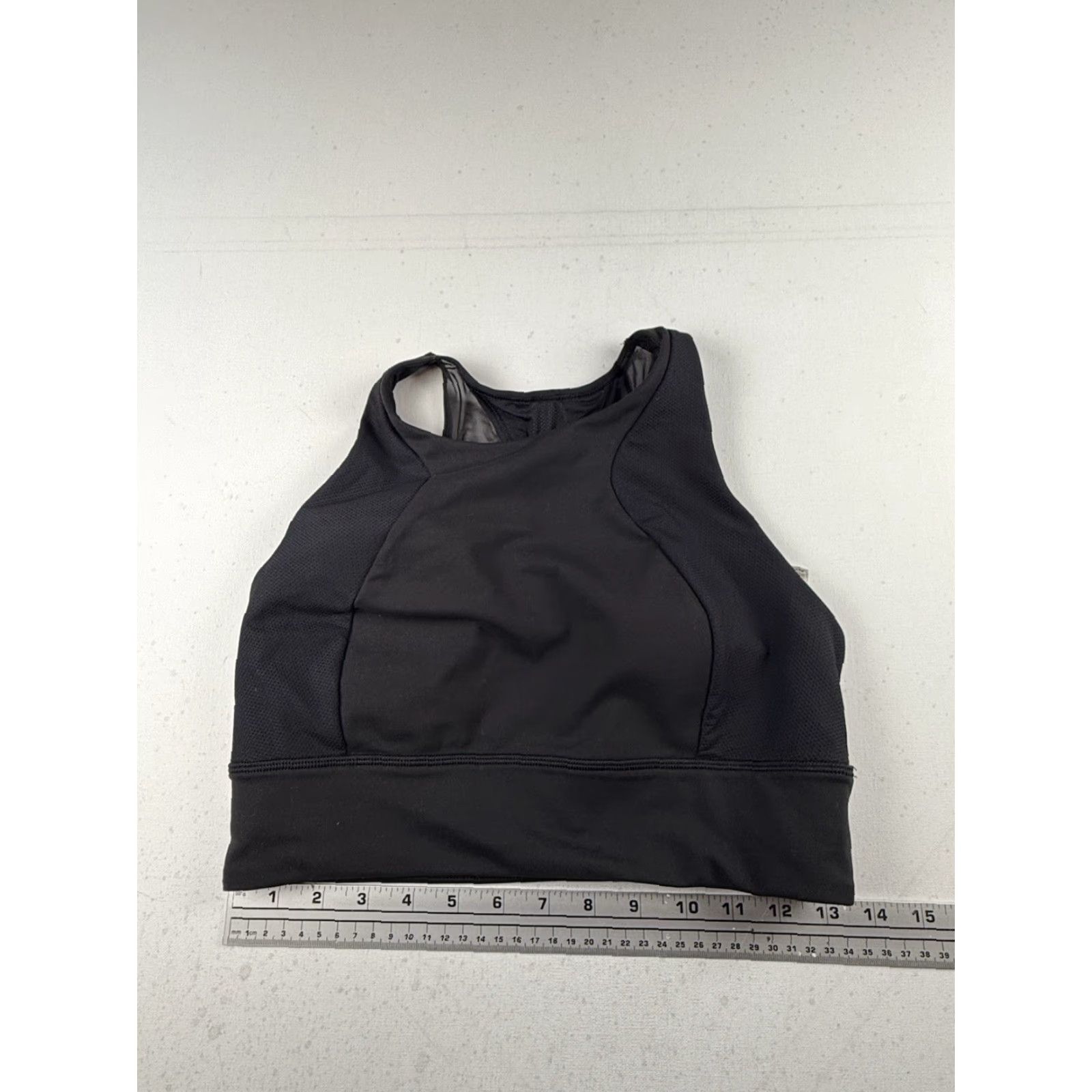 Lululemon Lululemon Everlux High-Neck Train Bra Black Size 10 Women Sports Bra High Support Activewear VINTAGE? Size ONE SIZE - 3 Thumbnail