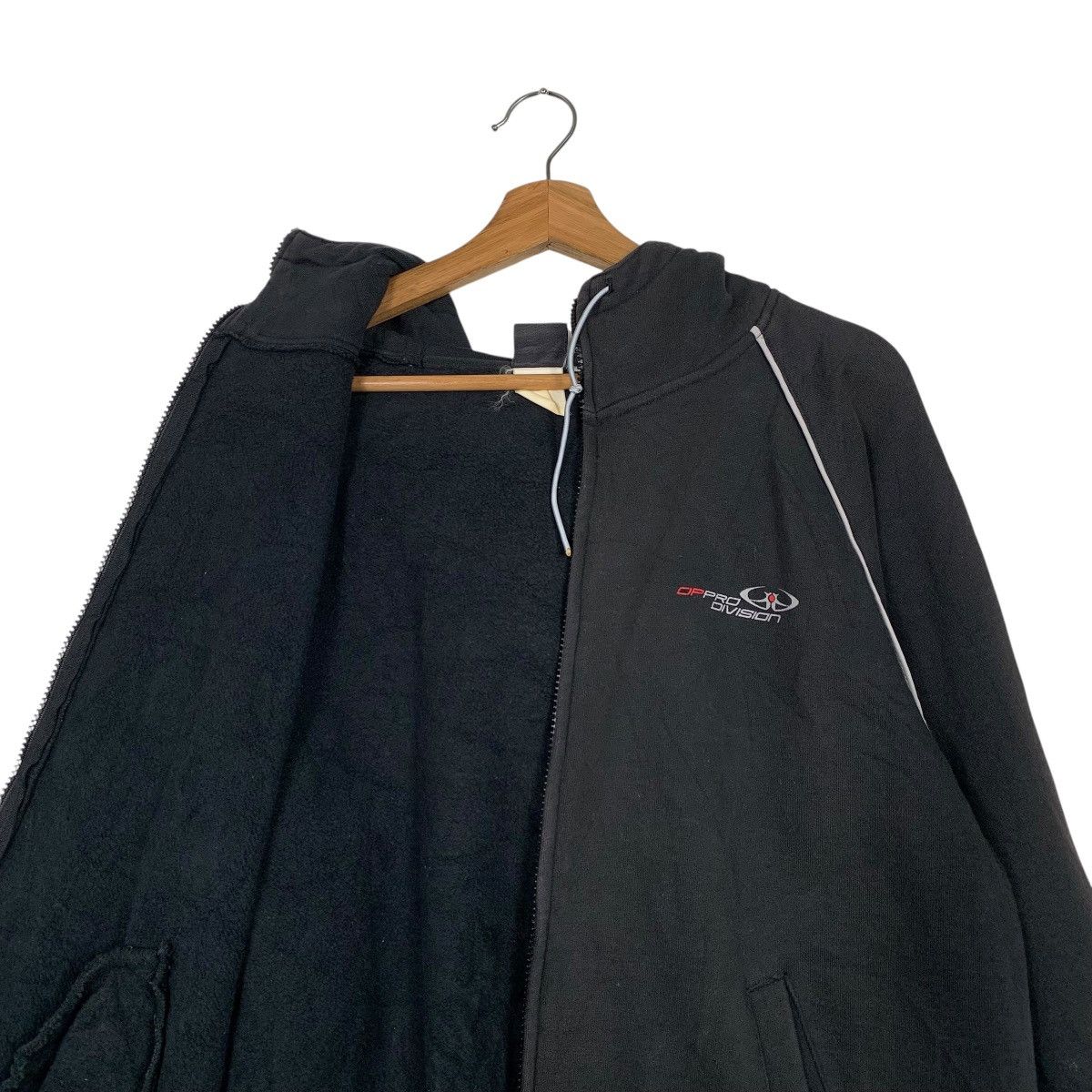 Japanese Brand Vintage OP Pro Division Big Logo Zipper Hoodie Size US M / EU 48-50 / 2 - 11 Thumbnail