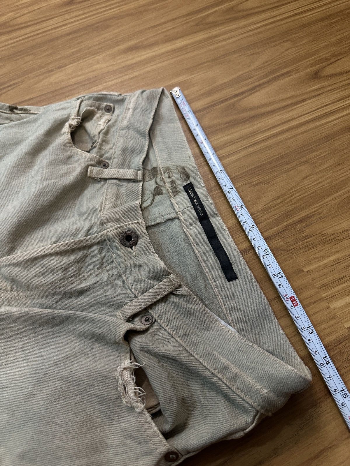 Kiminori Morishita Kiminori Morishita Laser Printed Naked Girl Denim Pant Size US 32 / EU 48 - 22 Thumbnail