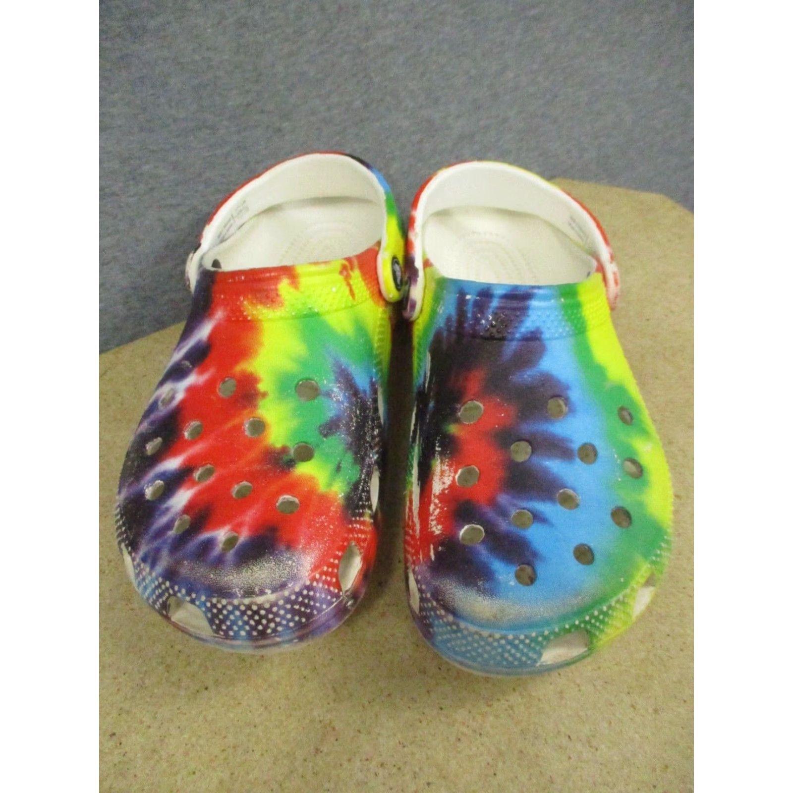 Crocs CROCS Tye Dye Platform Casual Women's 6 Multicolor Waterproof Sandal Size US 6 / IT 36 - 7 Thumbnail
