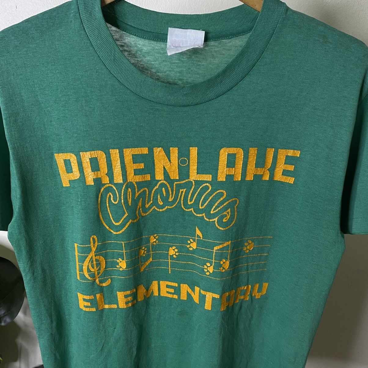 Vintage 1990s Prien Lake Chorus Elementary School T Shirt Size US S / EU 44-46 / 1 - 2 Thumbnail