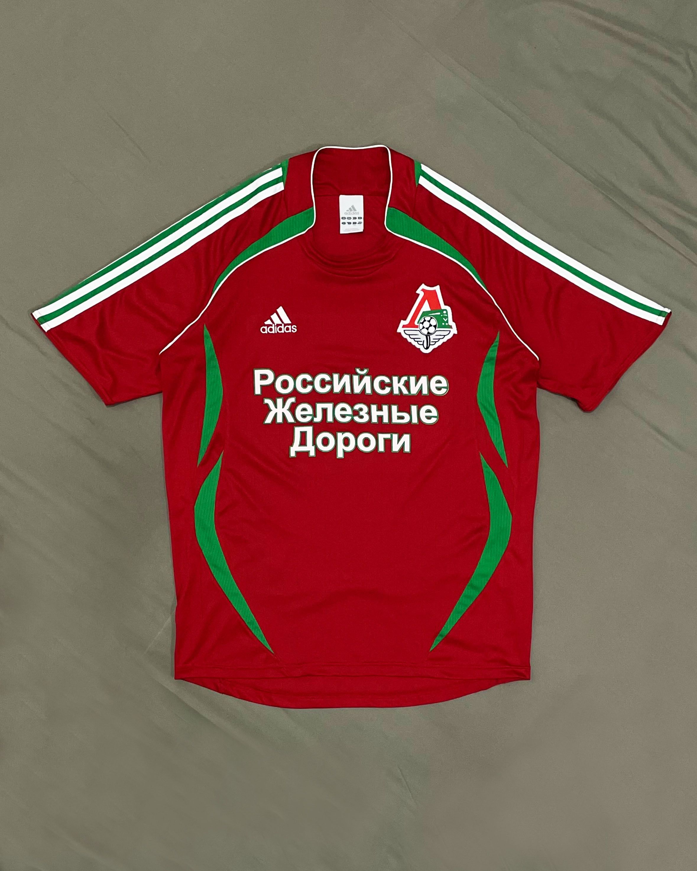 Adidas Lokomotiv Moscow Home Kit 2006 Size US L / EU 52-54 / 3 - 1 Thumbnail