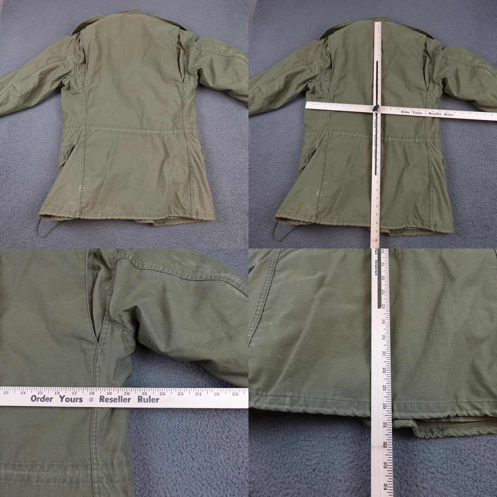 Vintage VINTAGE M65 Field Jacket Mens Medium Green Cotton Military Army Full Zip Size US M / EU 48-50 / 2 - 8 Thumbnail