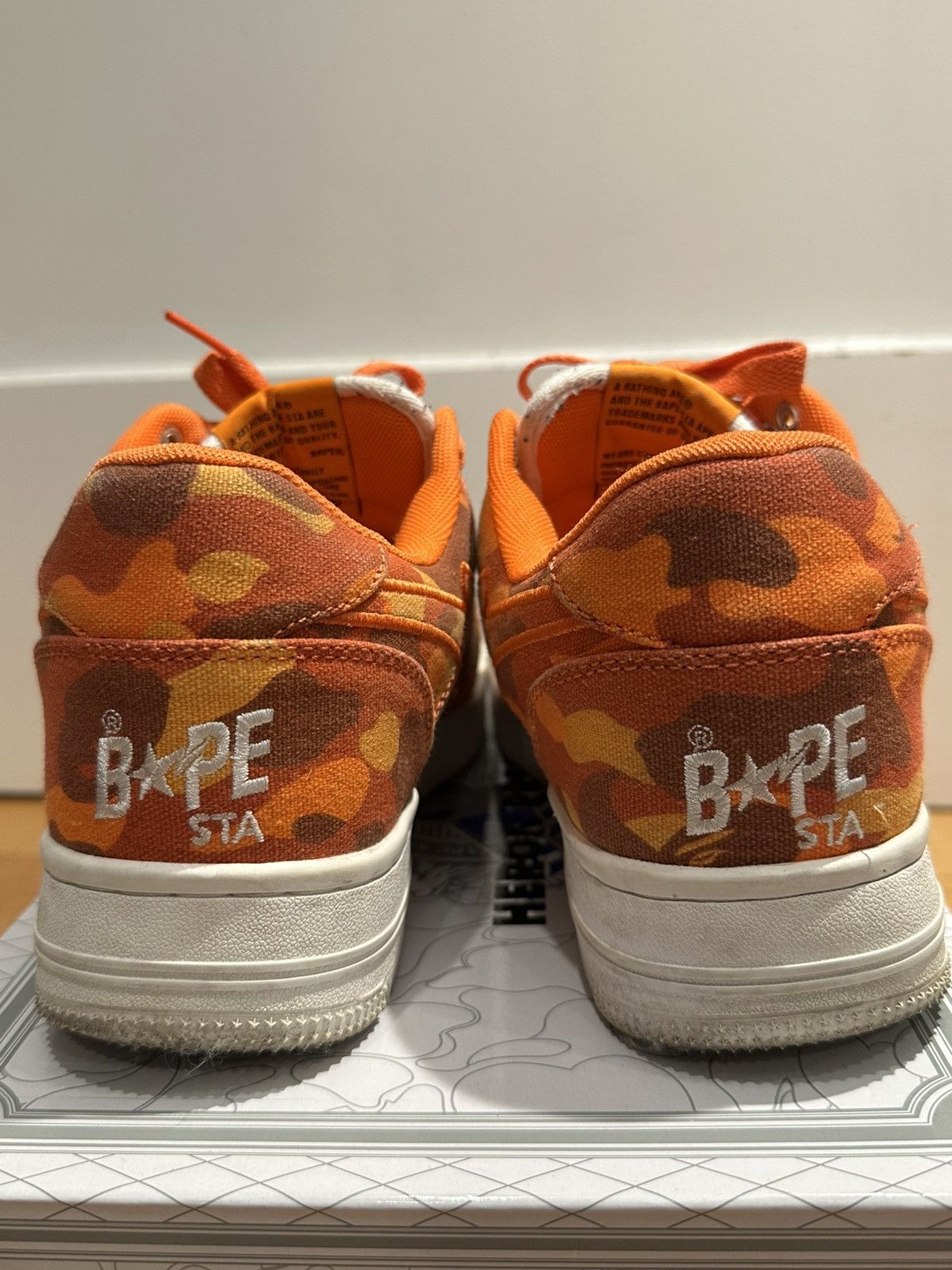 Bape × Heron Preston Heron Preston x A BATHING APE Bapesta Size US 10 / EU 43 - 5 Thumbnail