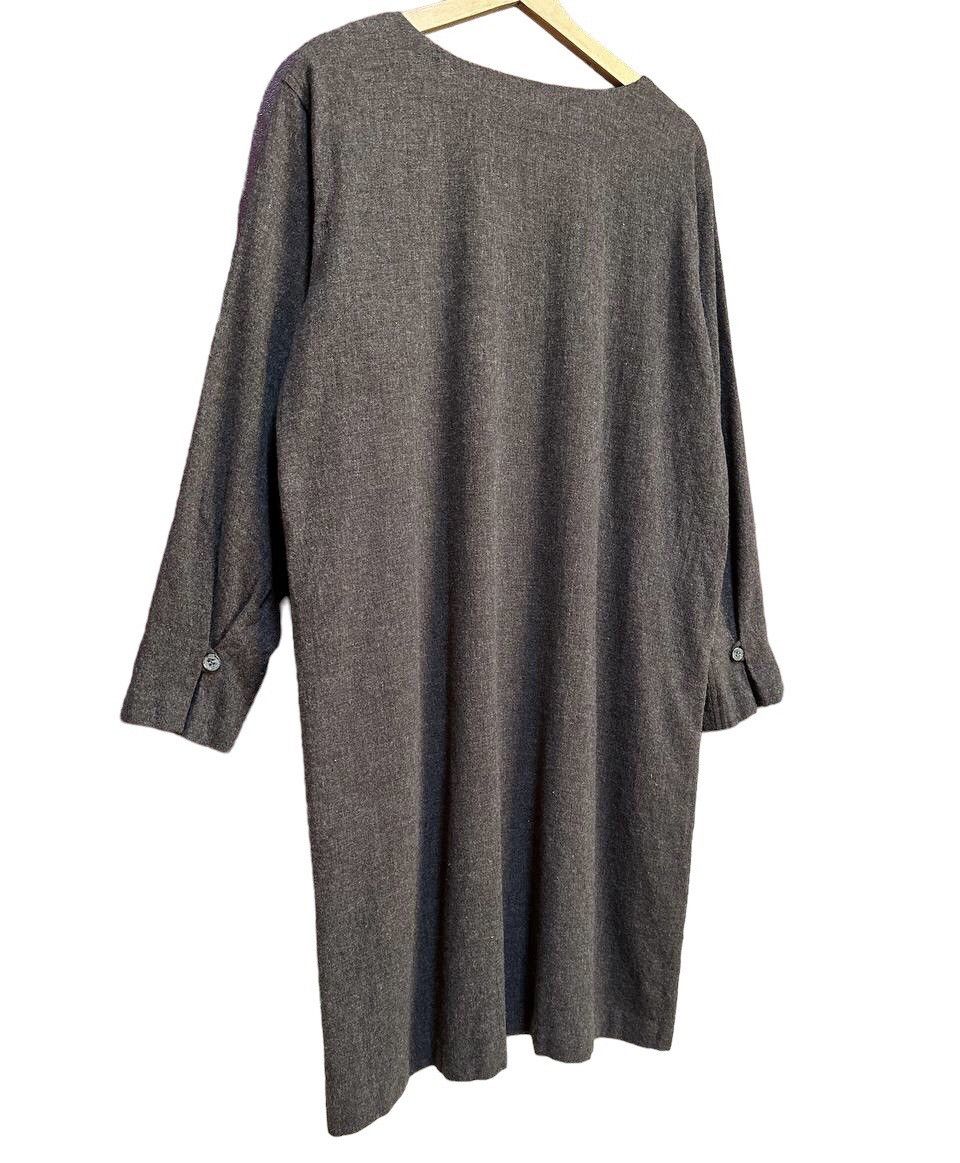 Issey Miyake Plantation Plain Linen Dress Size M / US 6-8 / IT 42-44 - 9 Thumbnail