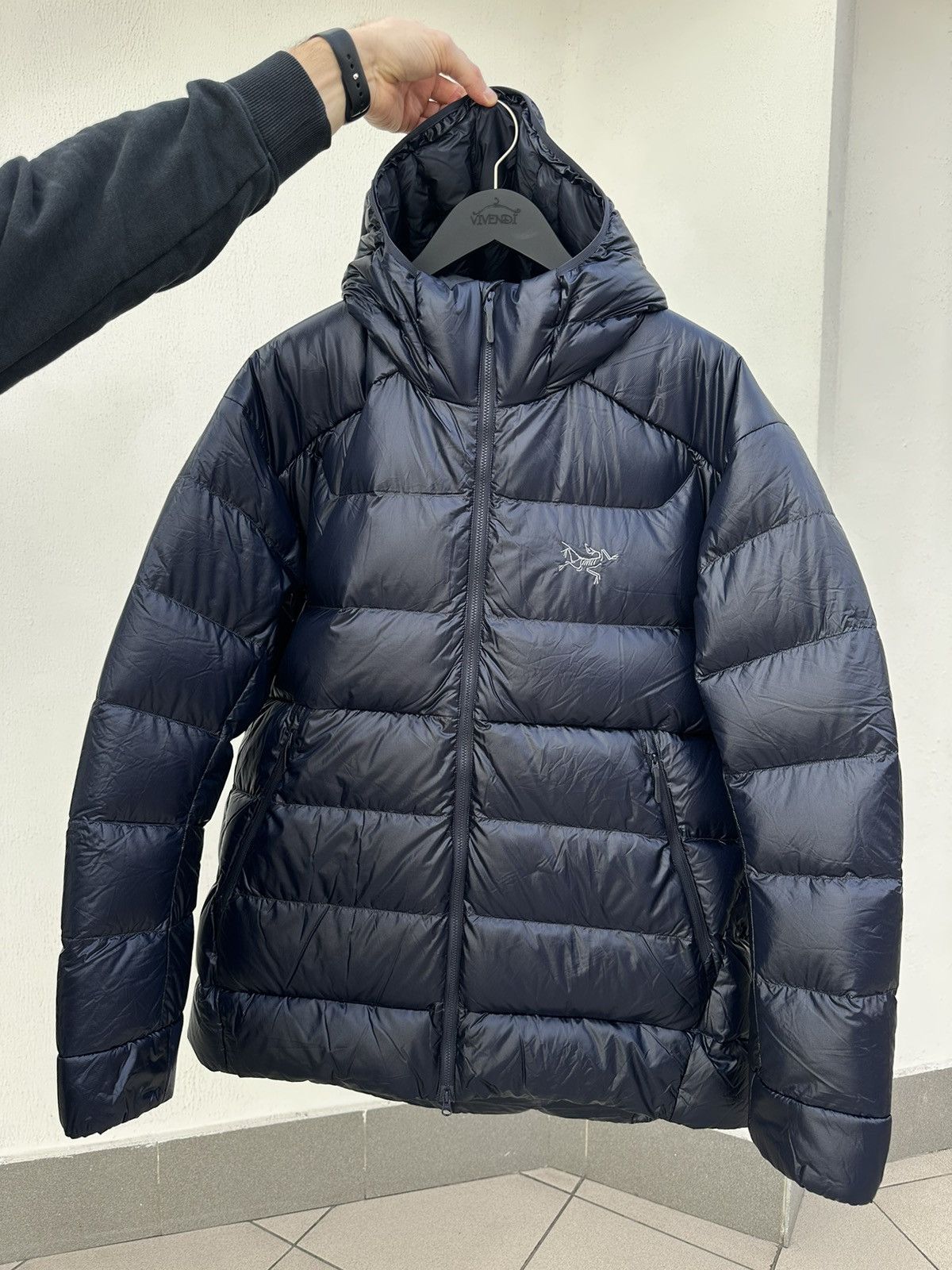 Arc'teryx Arcteryx Cerium Hoody Men’s Down Jacket Blue Color Size L/XL Size US XL / EU 56 / 4 - 2 Thumbnail