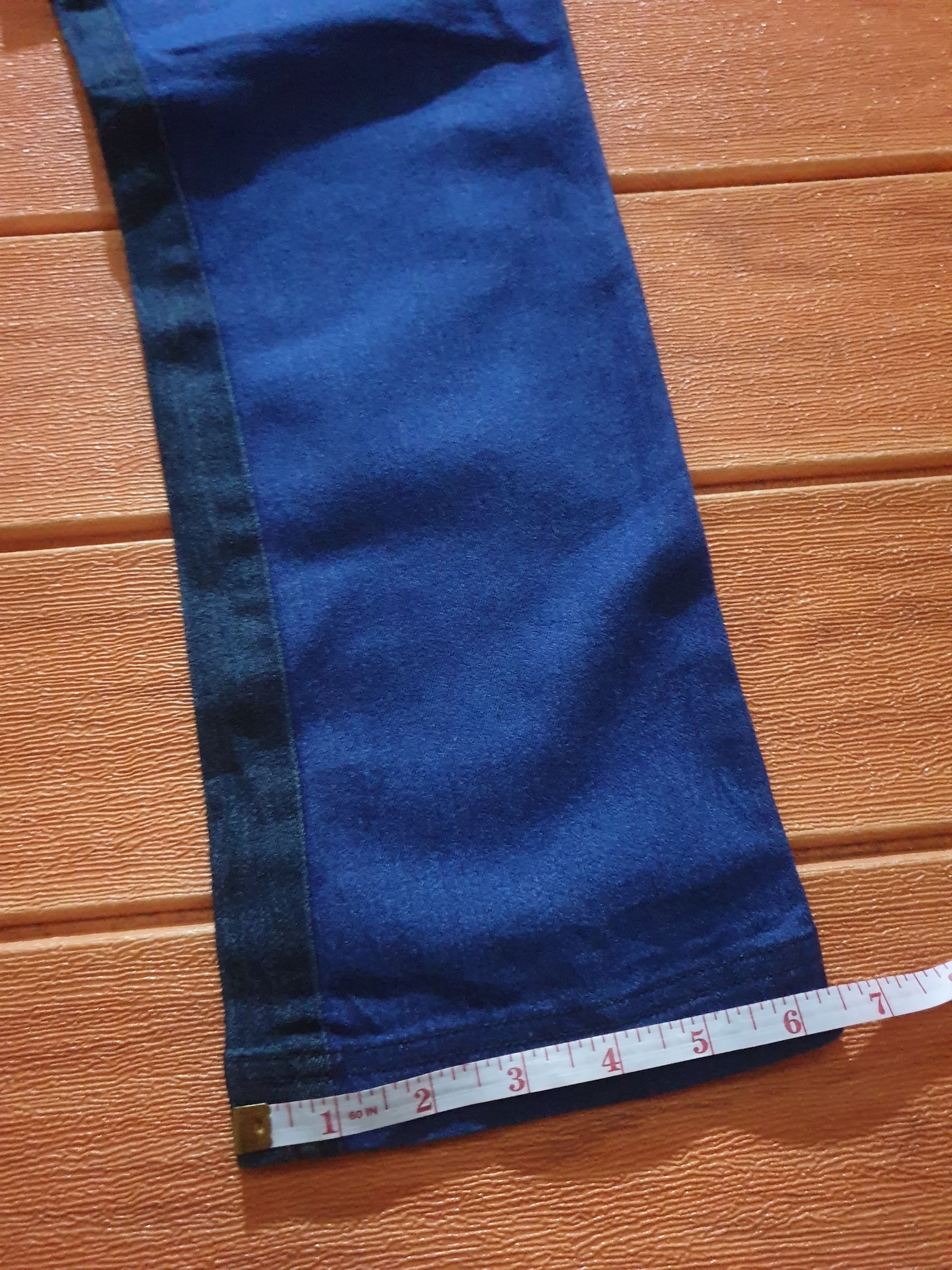 Japanese Brand Smile multicolour denim pant Size US 30 / EU 46 - 6 Thumbnail