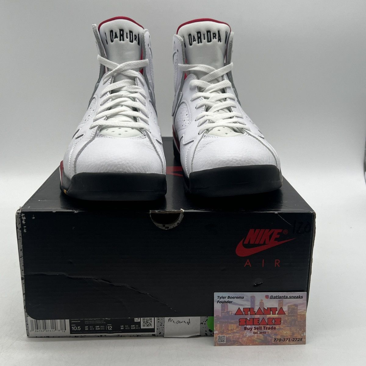 Jordan Brand Air Jordan 7 Cardinal Size US 10.5 / EU 43-44 - 2 Thumbnail