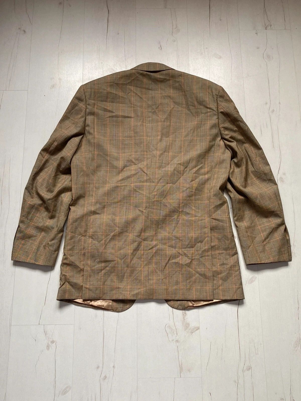Burberry Burberry London Deadstock NWT Blazer Smoking Suit Plaid Size 52L - 9 Thumbnail