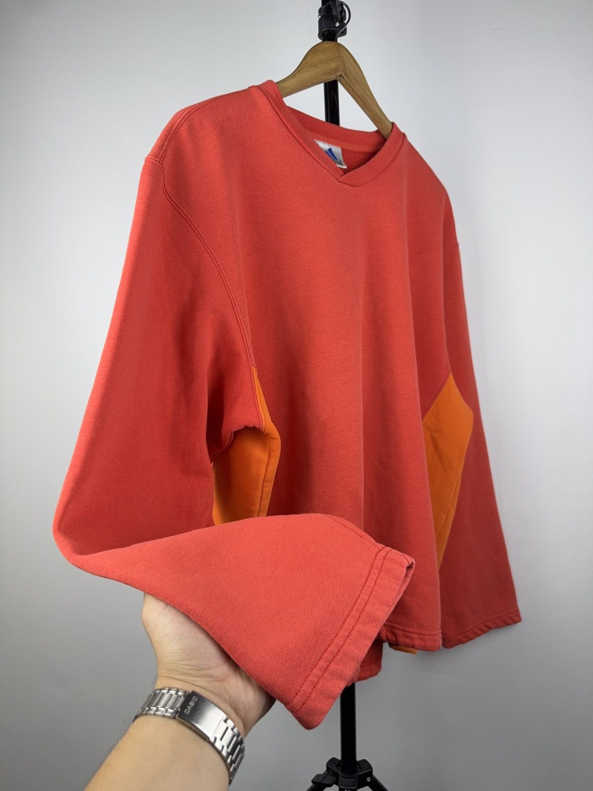 Adidas Vintage 90s 00s Retro Adidas Sweatshirt Y2K Oversize Size US L / EU 52-54 / 3 - 6 Thumbnail