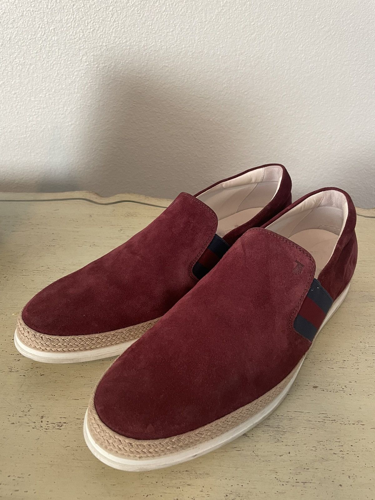Tod's Suede Espadrille Loafer Size US 12 / EU 45 - 1 Thumbnail