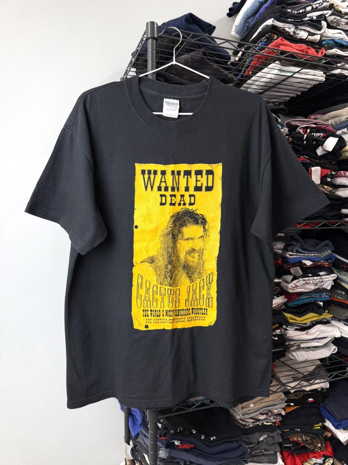 Vintage 💥Rare Vintage 1998 Cactus Jack Mankind Dude Love Mick Foley Size US L / EU 52-54 / 3 - 1 Thumbnail