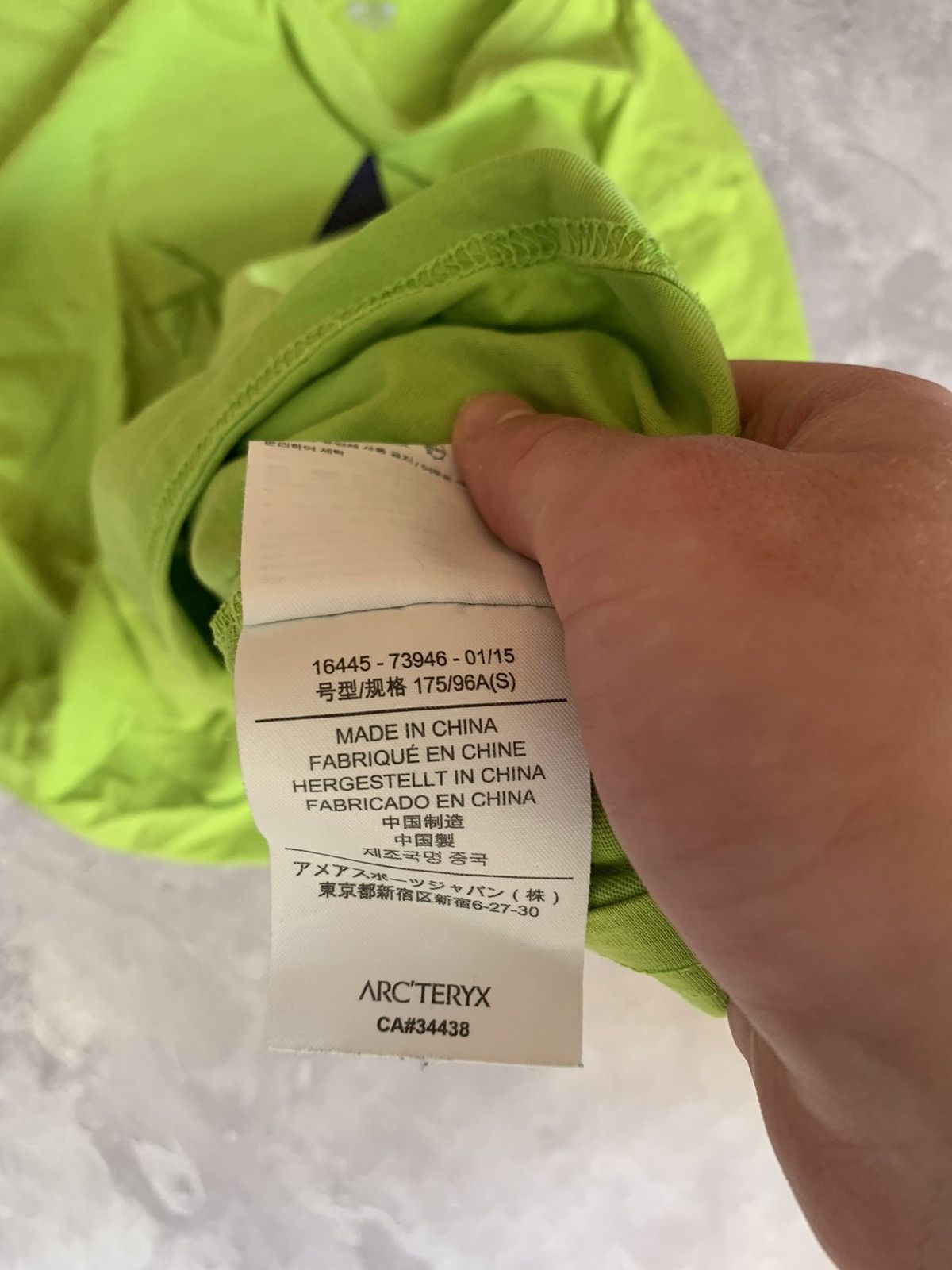 Arc'teryx Arcteryx logo tee Size US S / EU 44-46 / 1 - 5 Thumbnail