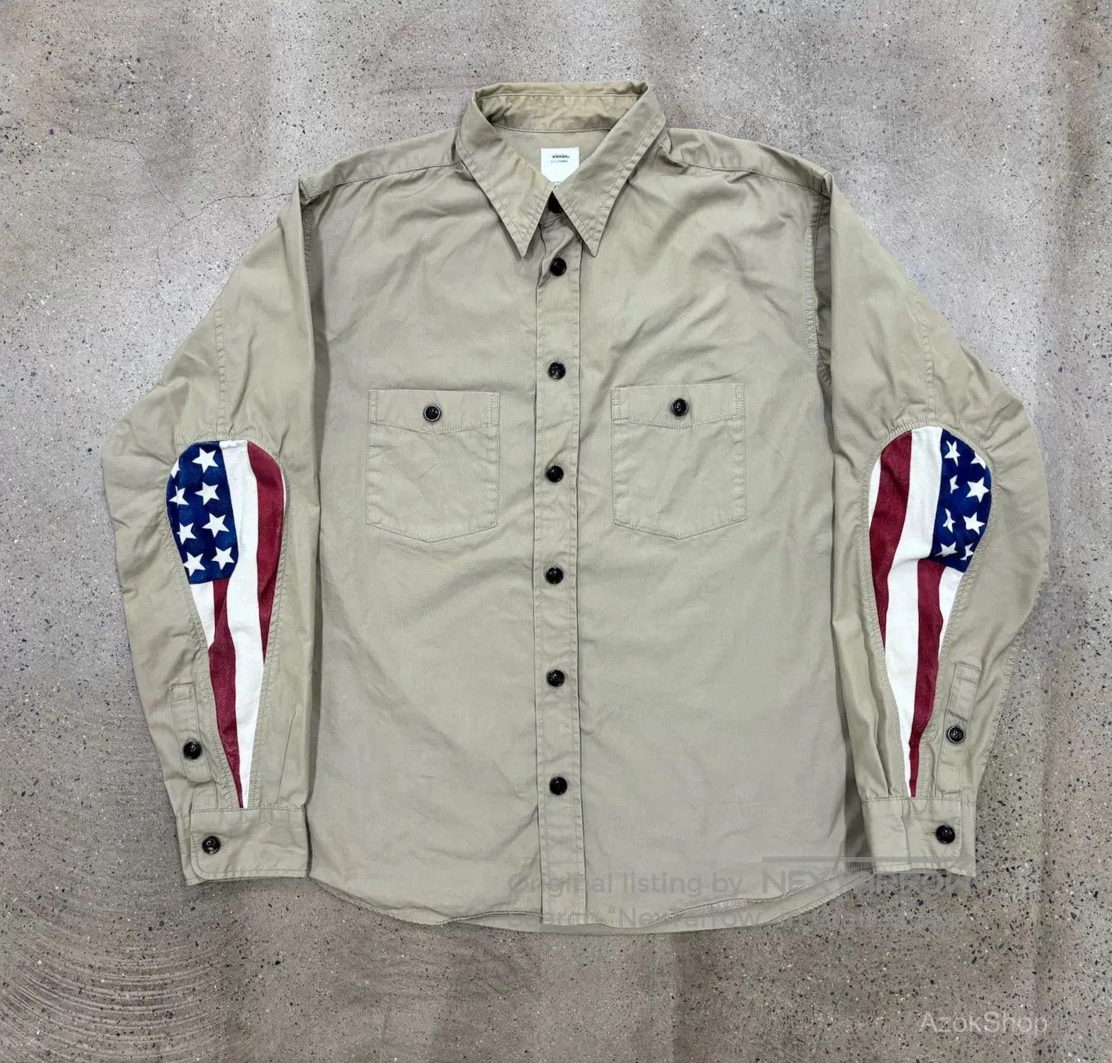 Visvim Visvim Usm Albacore Shirt Beige. Size US L / EU 52-54 / 3 - 1 Thumbnail