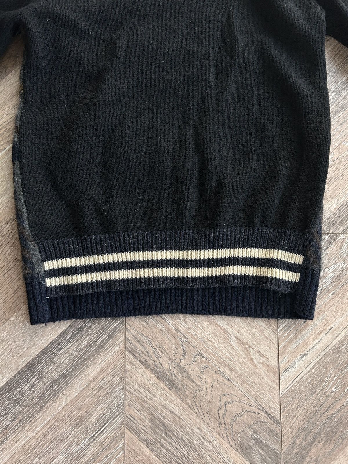 Comme des Garcons Homme Plus Rare Junya Watanabe MAN by Comme des Garçons mohair sweater Size US M / EU 48-50 / 2 - 5 Thumbnail