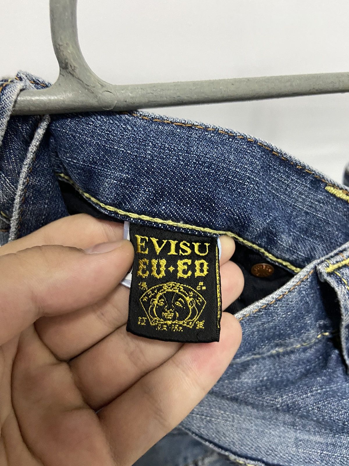 Evisu Evisu eu ed samurai seagull logo pocket jeans vintage Size US 34 / EU 50 - 8 Thumbnail