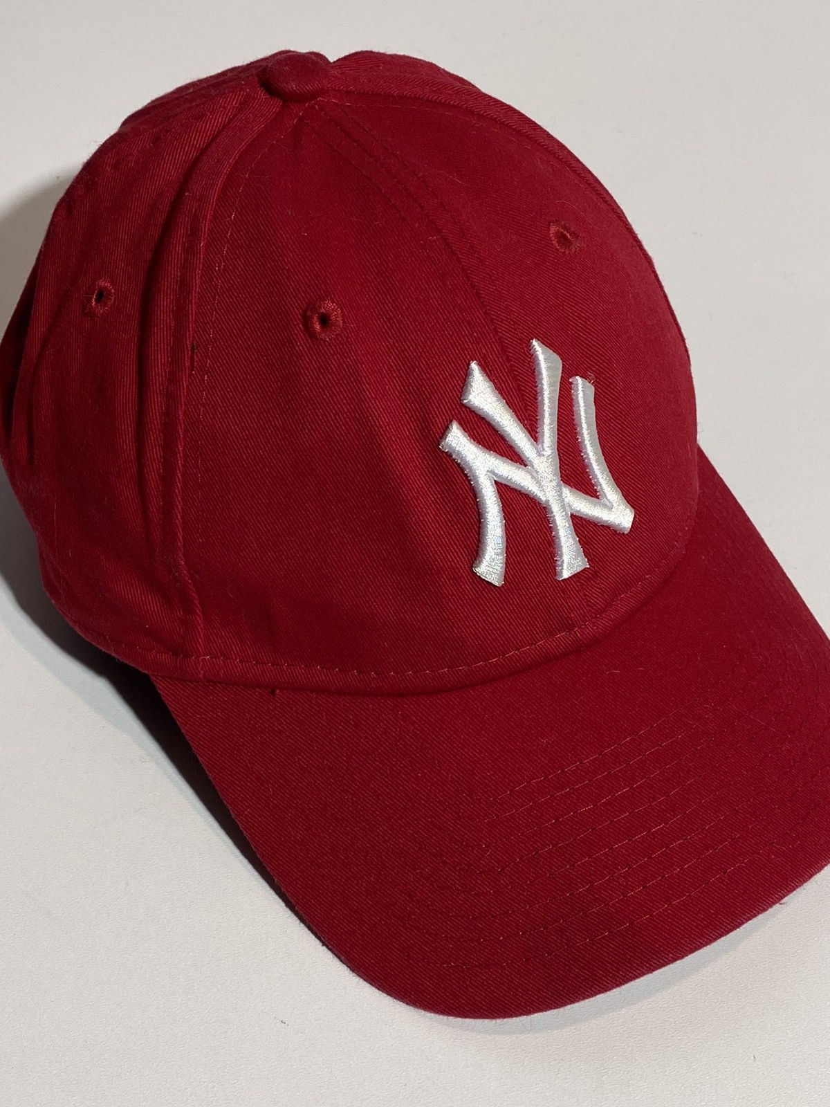 New Era New Era New York Yankees Y2k Streetwear Hot Red cap Size ONE SIZE - 2 Thumbnail