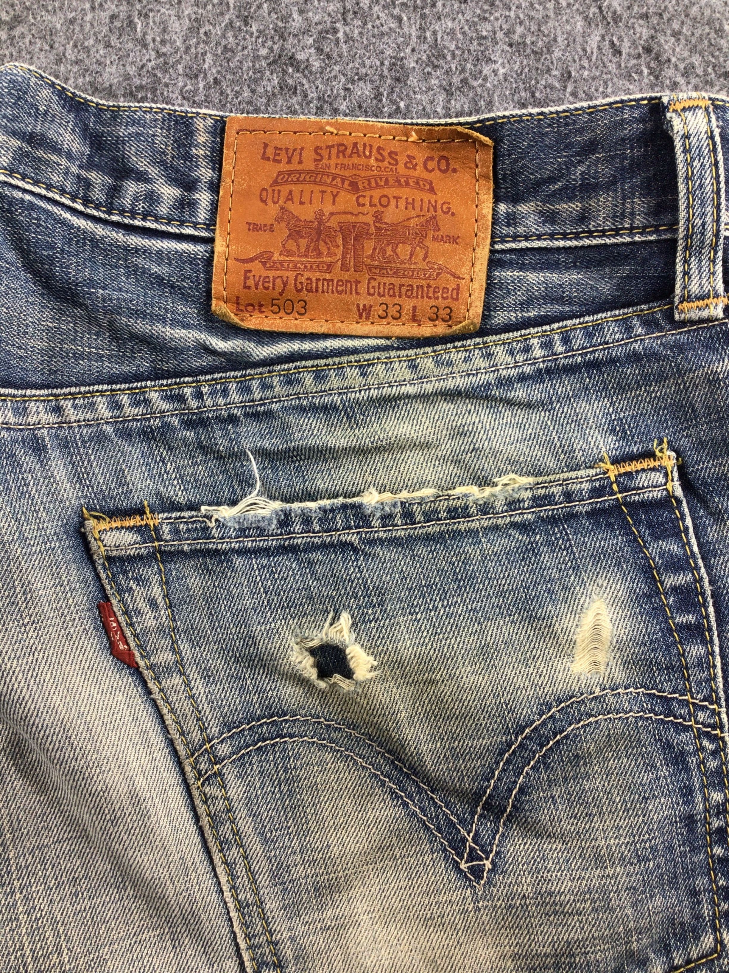 Levi's × Vintage Vintage Levis 503 Jeans-JM100 Size US 35 - 5 Thumbnail