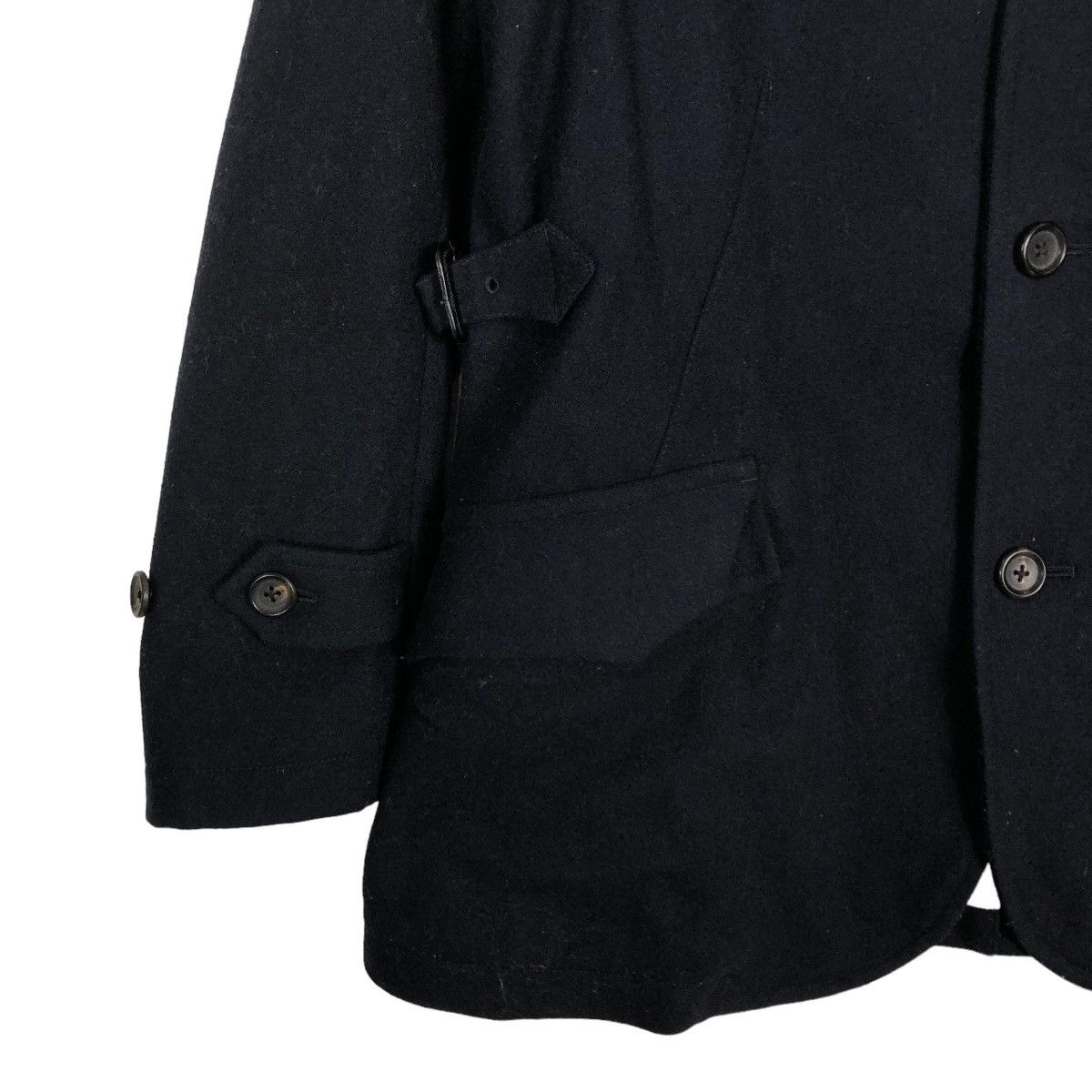 45rpm 🔥90’s Blue Work Wool Jacket Made in Japan Size US M / EU 48-50 / 2 - 4 Thumbnail