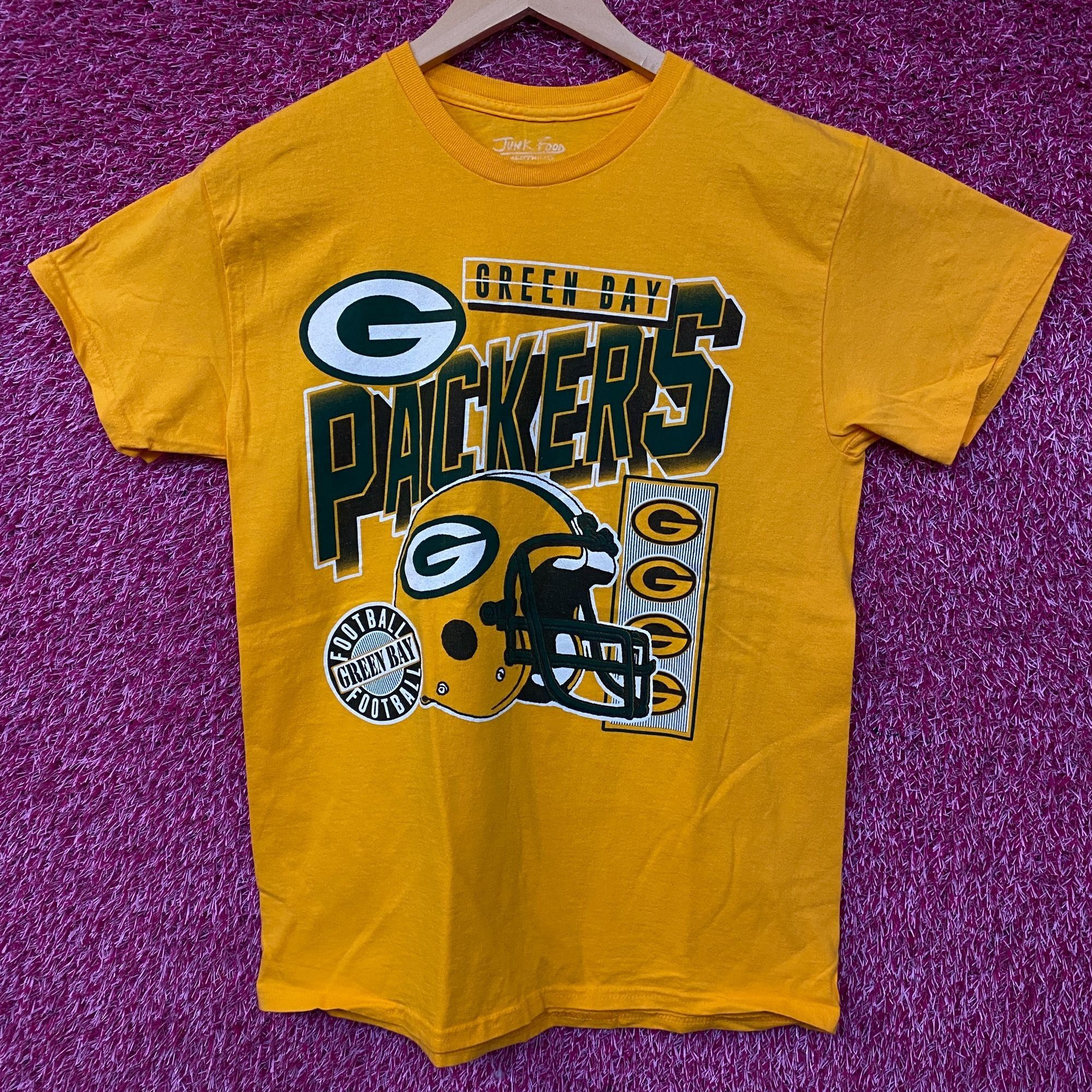 Junk Food Junk Food Clothing NFL Green Bay Packers Checkdown Flea Mark Size US S / EU 44-46 / 1 - 1 Thumbnail