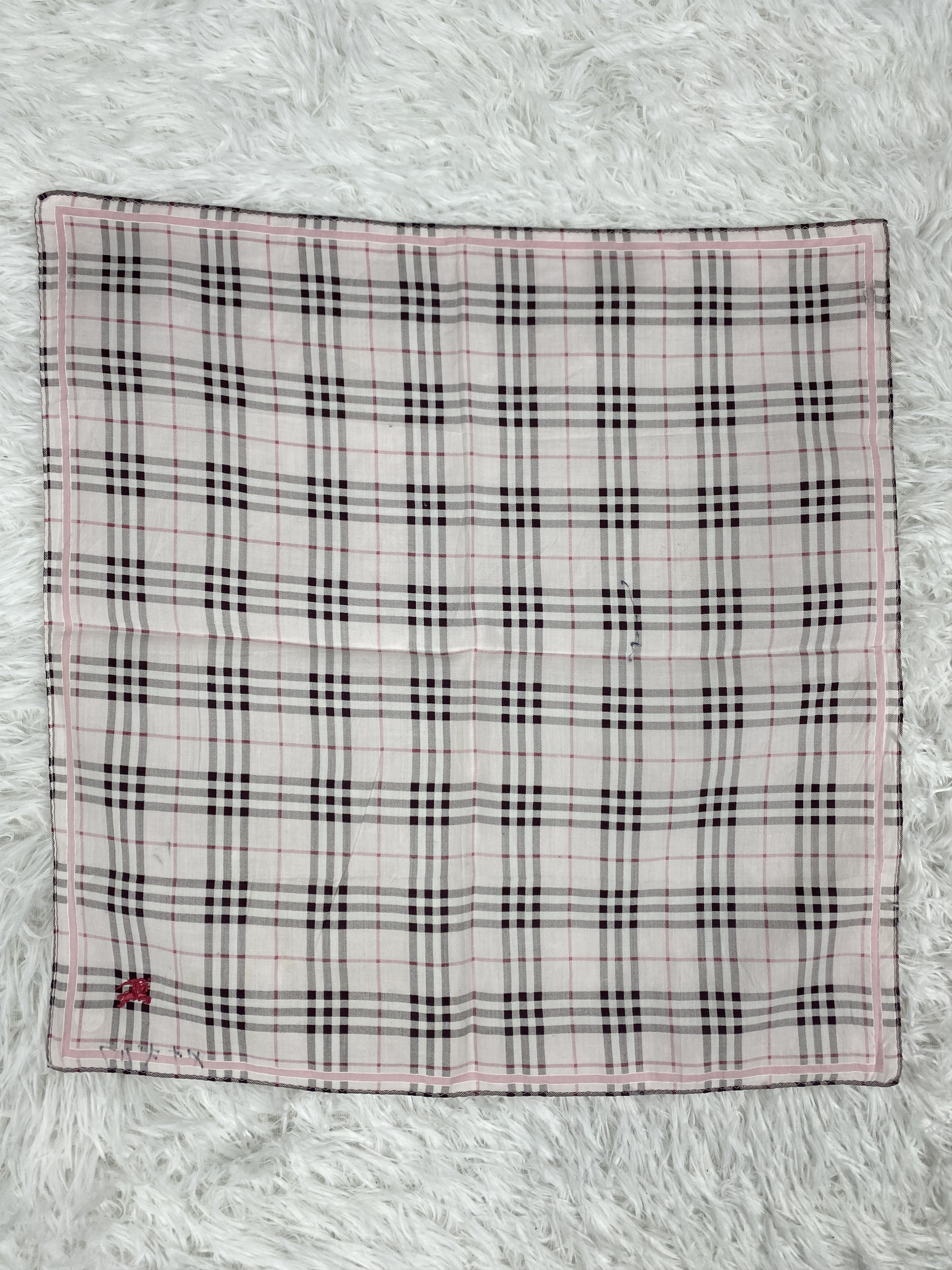Burberry Vintage Burberry Handkerchief Neckerchief PH0642 Size ONE SIZE - 5 Thumbnail
