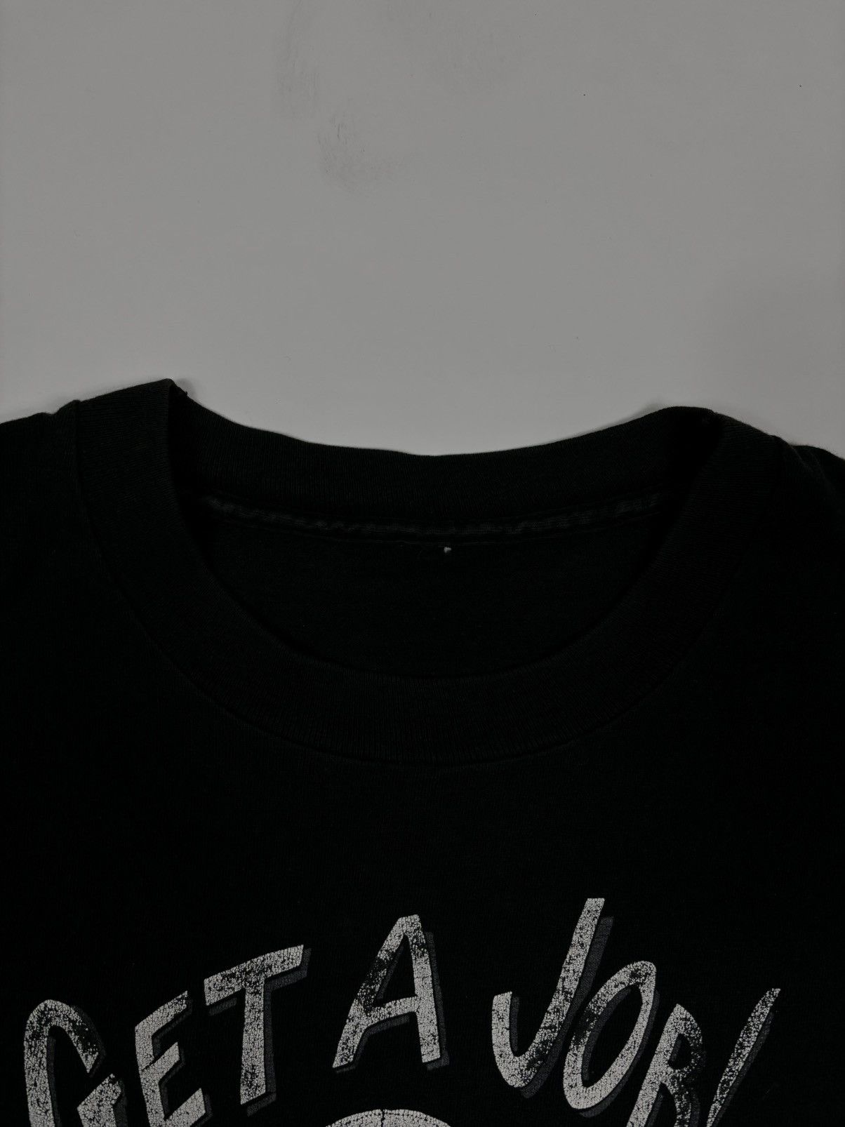 Fashion Victim × Vintage 1992 Get a Job Skeleton "Fashion Victim" Single Stitch Tee Size US XL / EU 56 / 4 - 5 Thumbnail