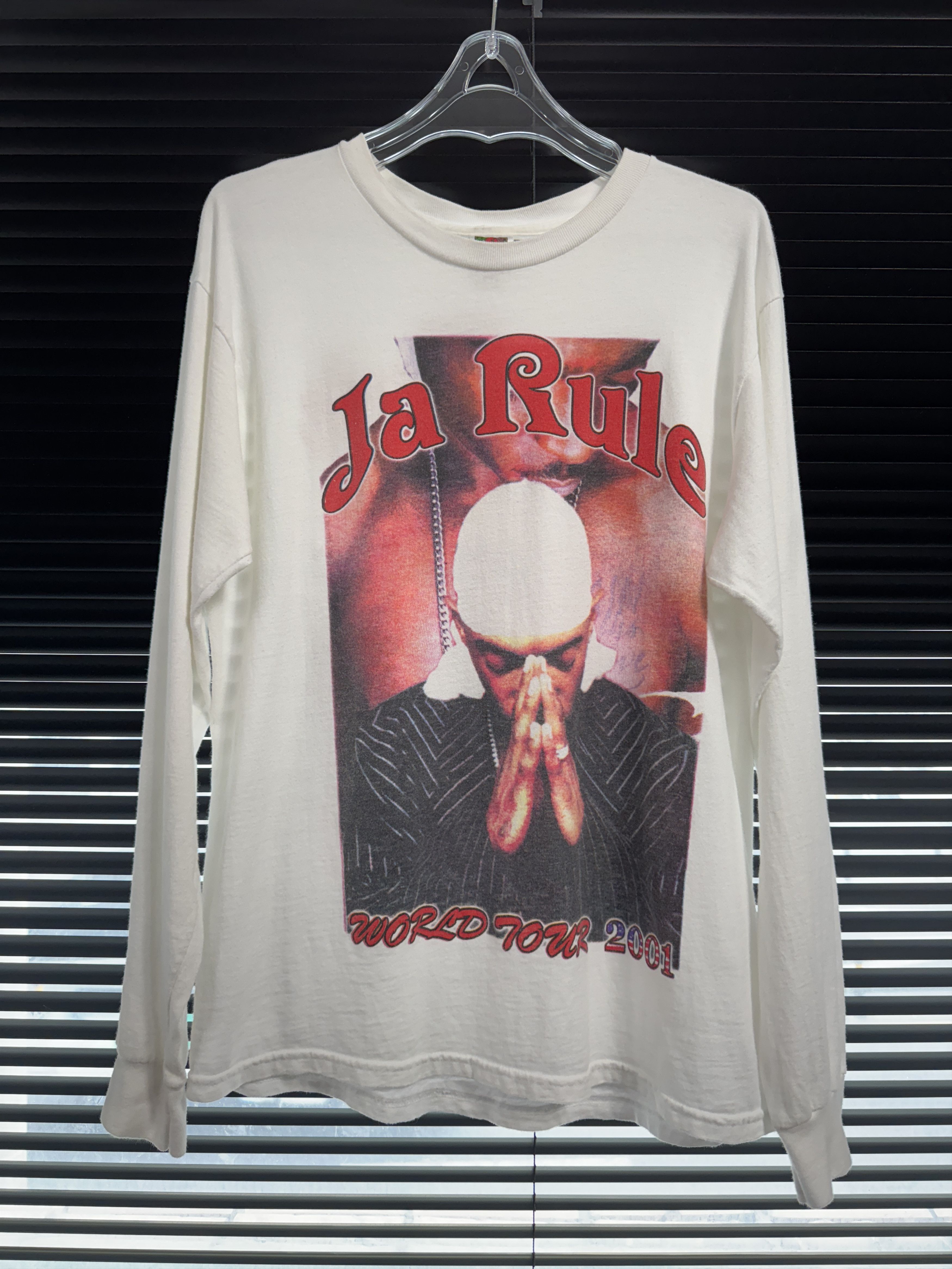 Rap Tees × Vintage Vintage 2001 Ja Rule World Tour T-shirt Size US L / EU 52-54 / 3 - 1 Thumbnail