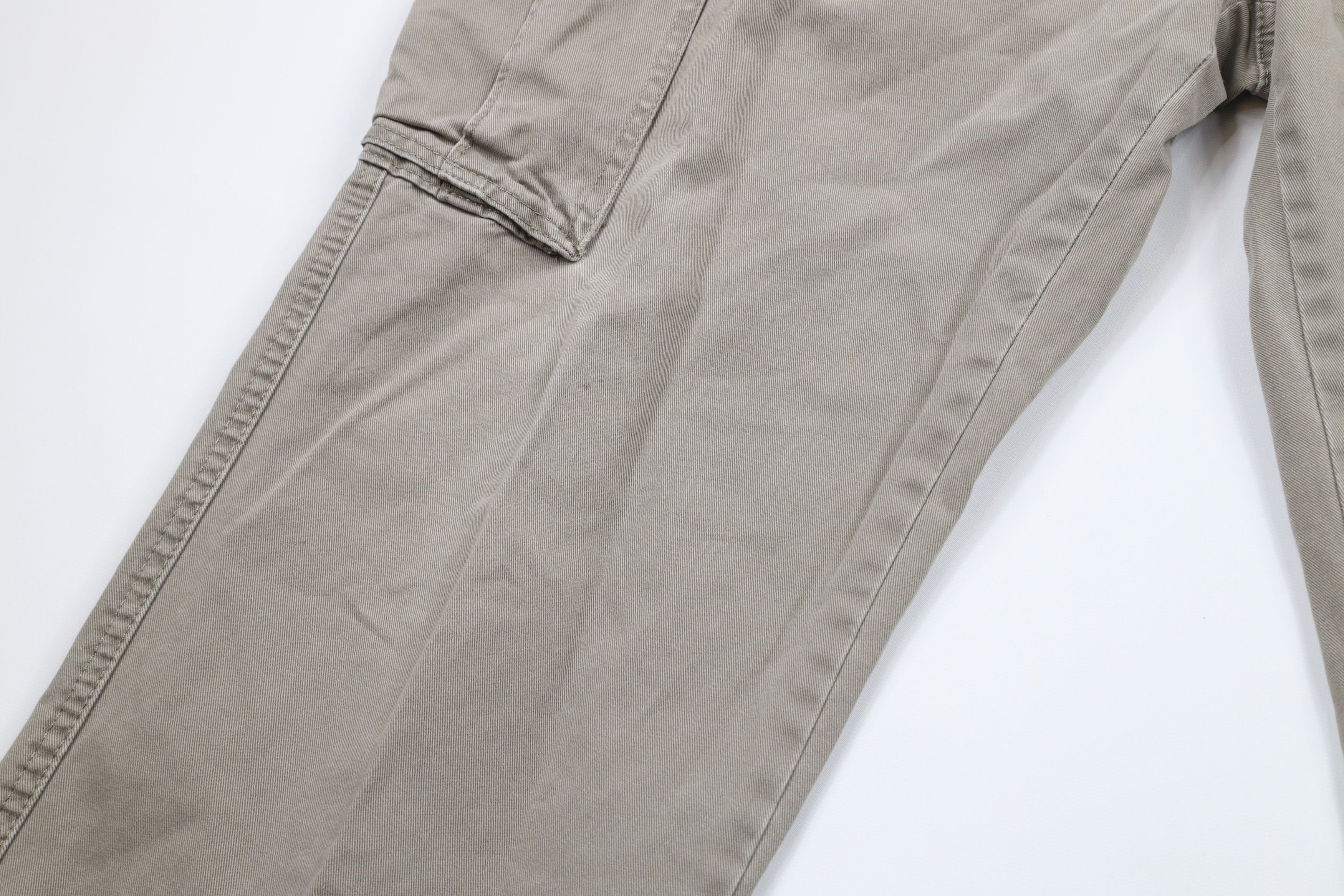 Nautica × Vintage Vintage 90s Nautica Baggy Fit Wide Leg Cargo Pants Beige Size US 40 / EU 56 - 6 Thumbnail