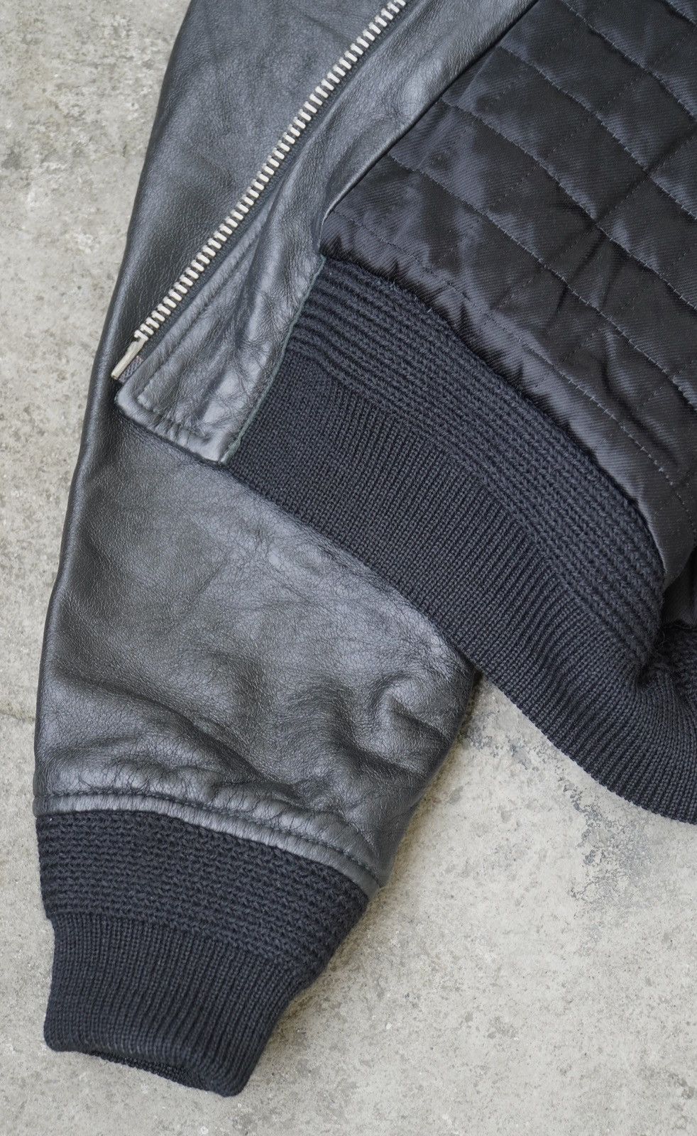 Saint Laurent Paris Saint Laurent - Hedi Slimane F/W15 - Aviator Leather Jacket Size US S / EU 44-46 / 1 - 15 Thumbnail