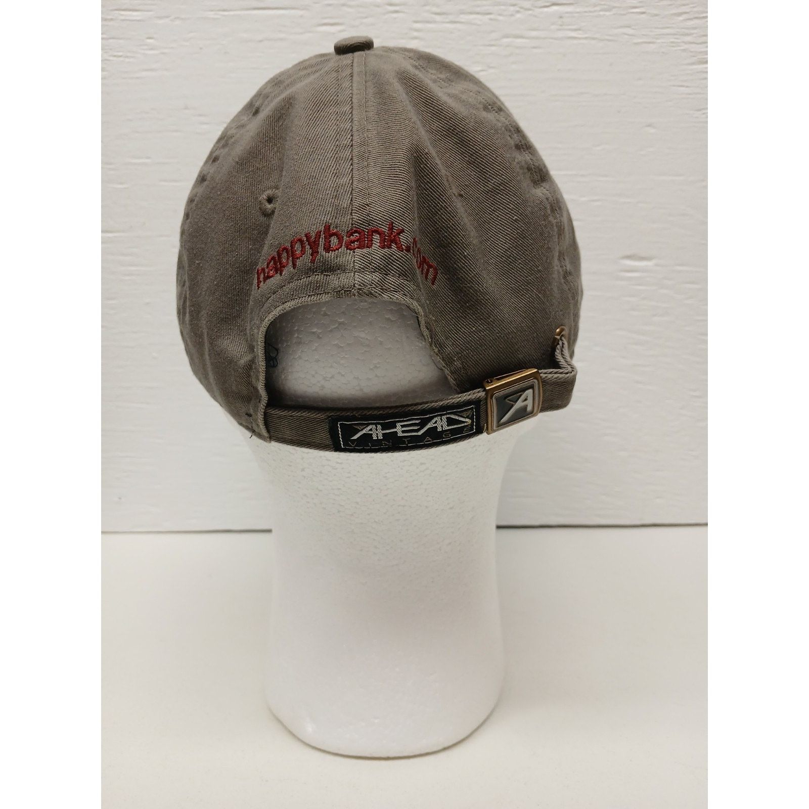 Other Ahead (OSFM) Gray Adjustable Strap Cap Size ONE SIZE - 4 Thumbnail