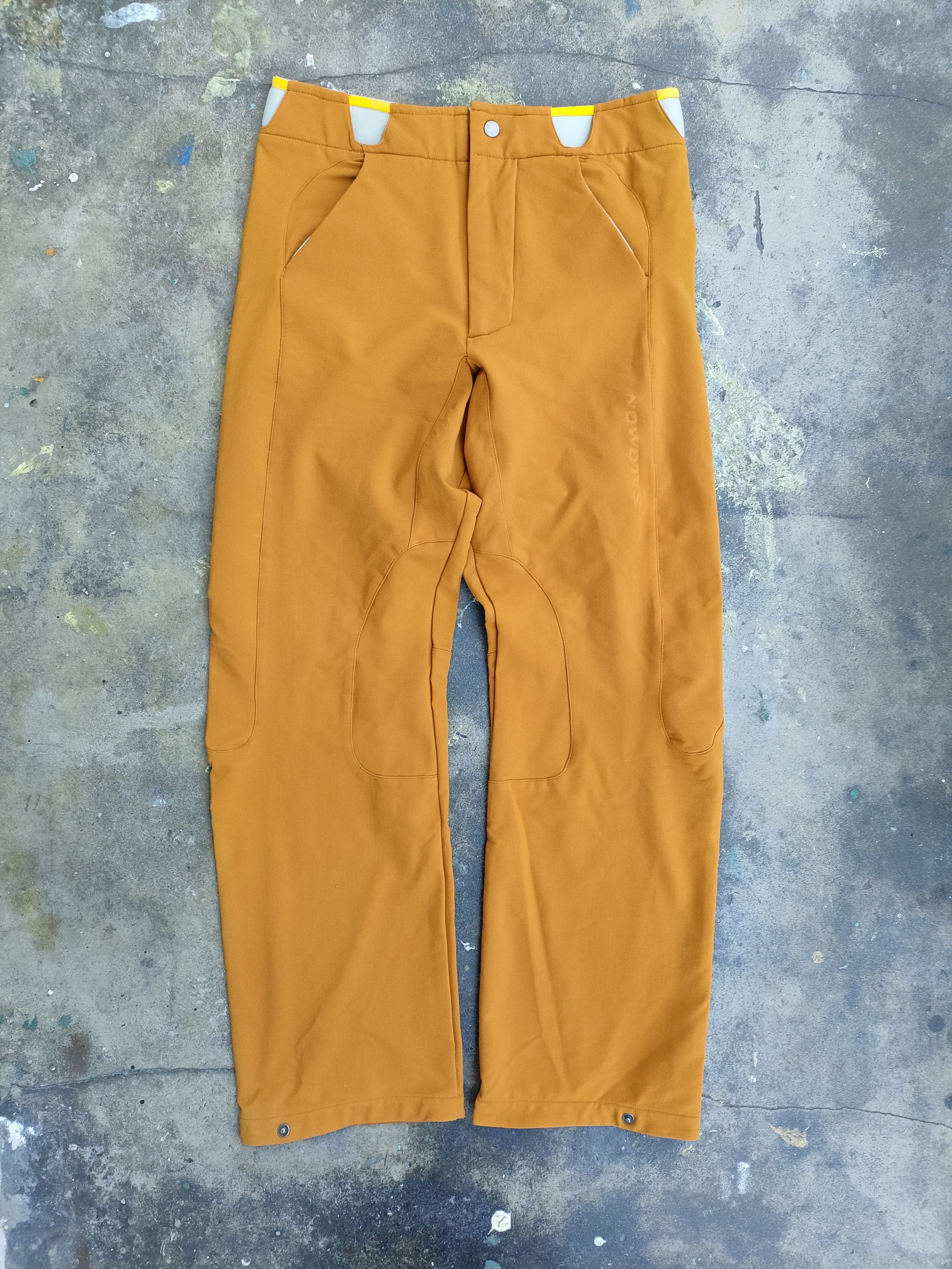 Salomon 2000s Salomon Advanced Skin Rust Pants Size US 32 / EU 48 - 1 Thumbnail