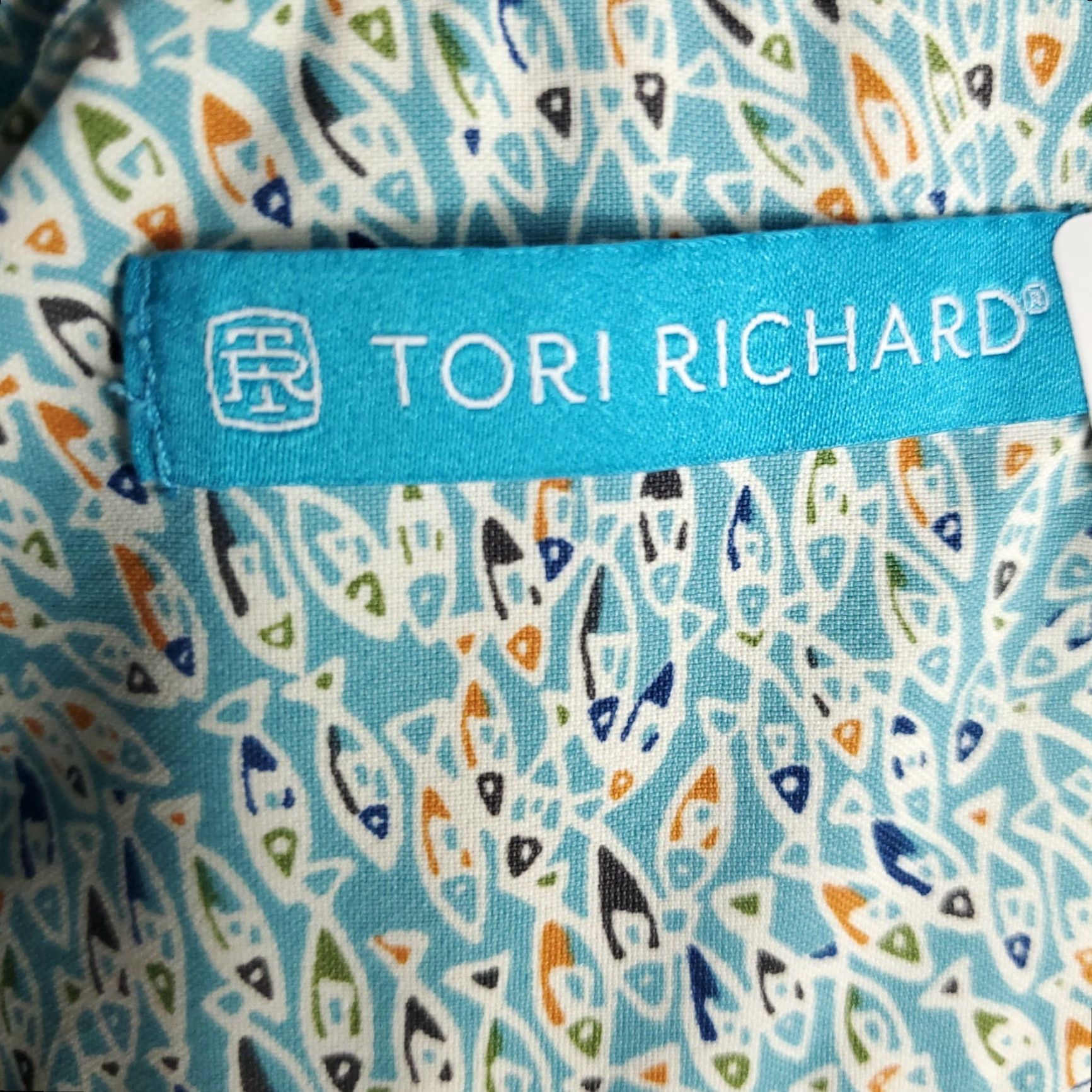 Tori Richard VINTAGE Tori Richard Shirt Mens 2XL Short Sleeve Button-Up Hawaiian Aloha Beach Blue Nylon Size US XXL / EU 58 / 5 - 6 Thumbnail
