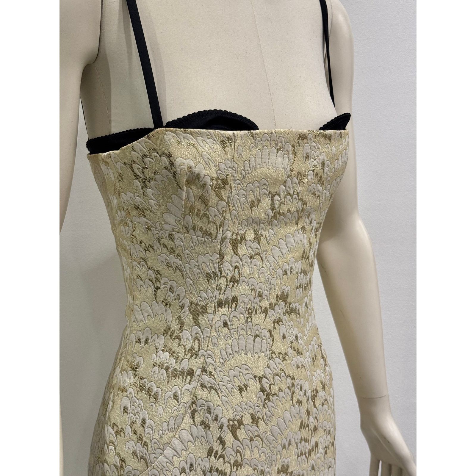 Dolce & Gabbana S/S2003 Dolce & Gabbana corset bra bodycon dress Size M / US 6-8 / IT 42-44 - 3 Thumbnail
