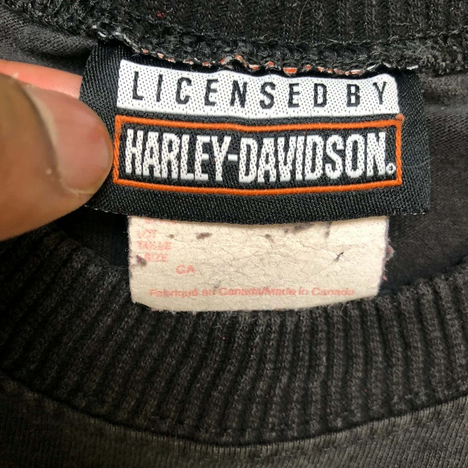 Harley Davidson × Vintage Vintage 90s Harley Davidson T Shirt Single Stitched Tee Size US L / EU 52-54 / 3 - 5 Thumbnail