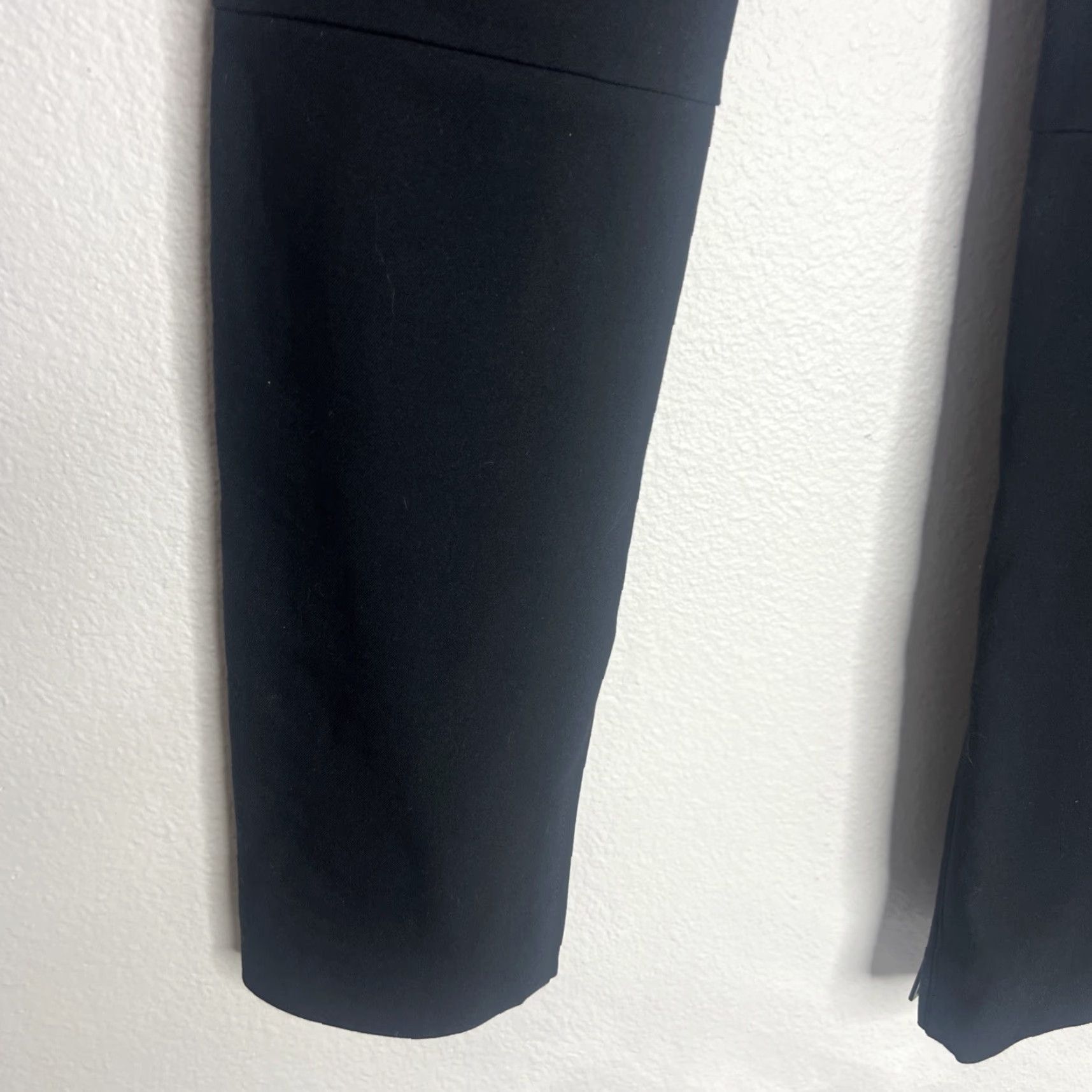 Rag & Bone Rag & Bone Women’s Pants Dress Pants Size 12 Black Straight Leg Skinny Zip Ankle Pockets EUC Size 34" / US 12 / IT 48 - 5 Thumbnail
