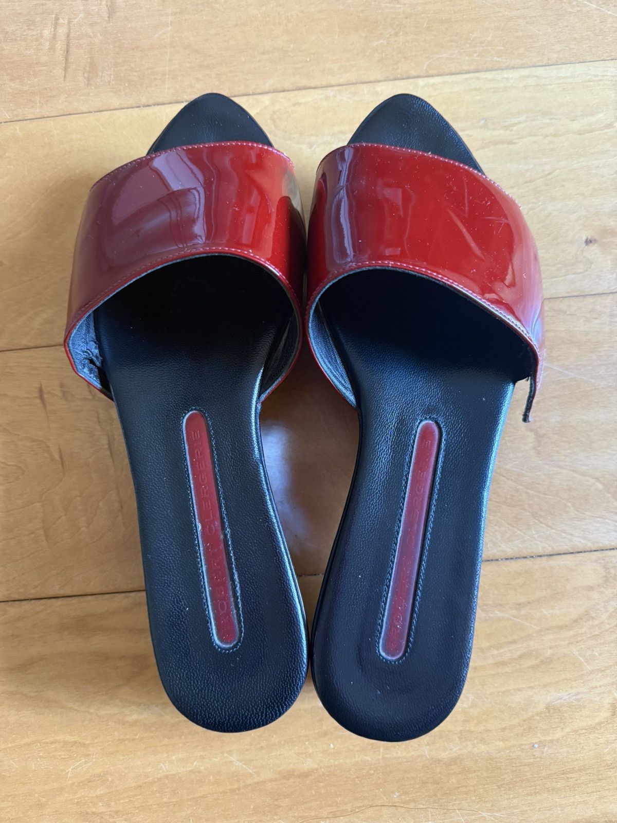 Robert Clergerie Leather Slip On Heels Size US 9 / IT 39 - 1 Thumbnail