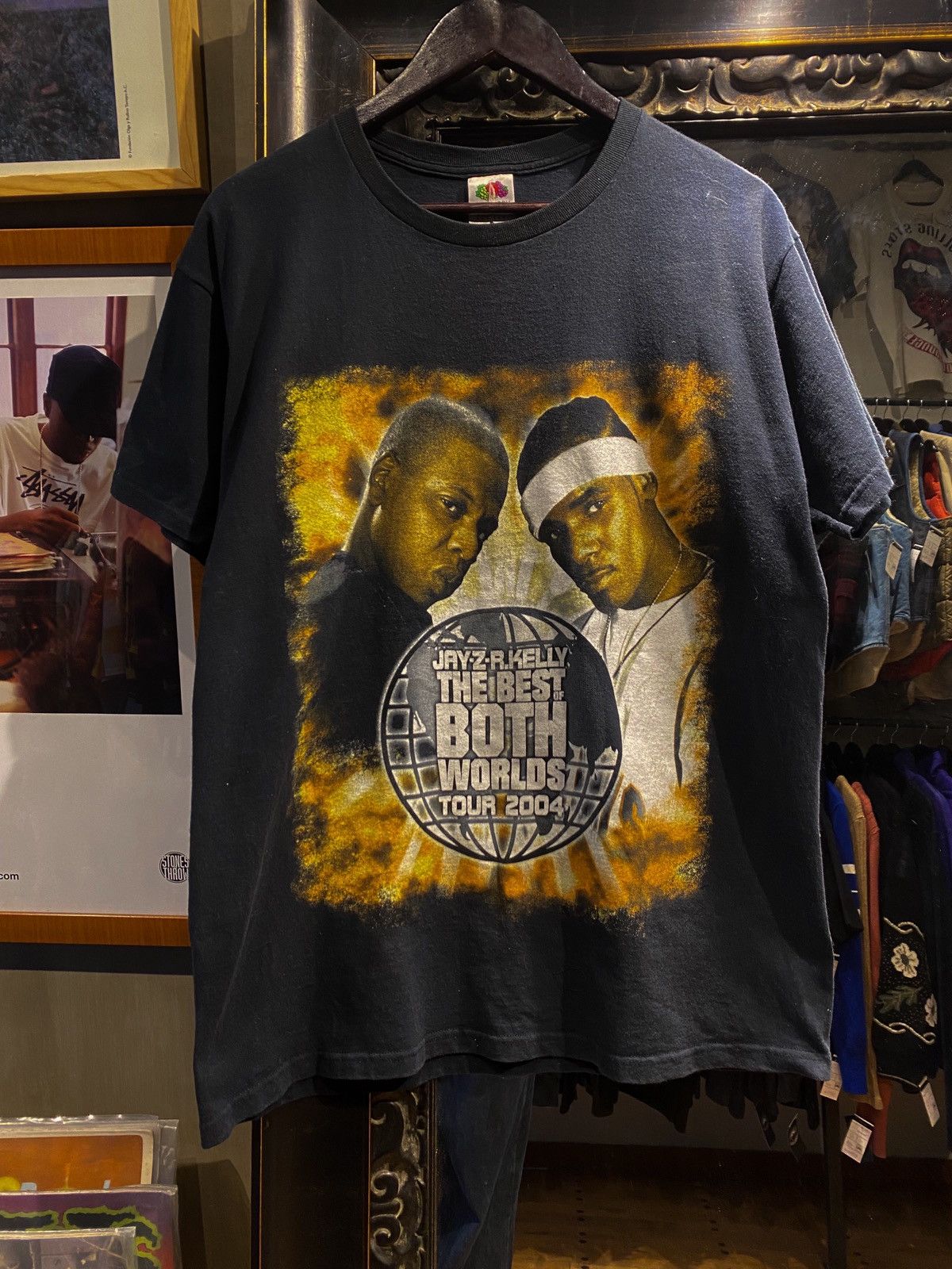 Jay Z × Rap Tees × Vintage Rare 2004 Jay Z & R Kelly “the best of 
