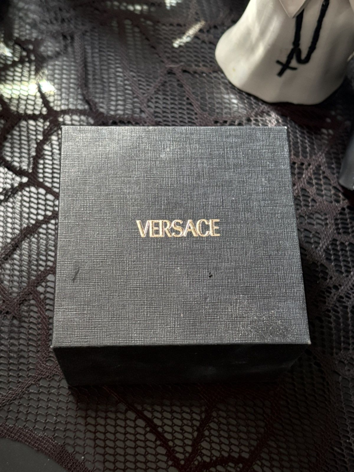 Versace Greca Quilting Drop Earrings "Gold" Size ONE SIZE - 6 Thumbnail