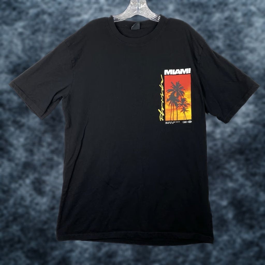 Doublet FSBN Miami Florida Tee Shirt XXL Relaxed Black Double-Sided Crew Neck Men T-Shirt Beach Florida 2XL Size US XXL / EU 58 / 5 - 1 Thumbnail