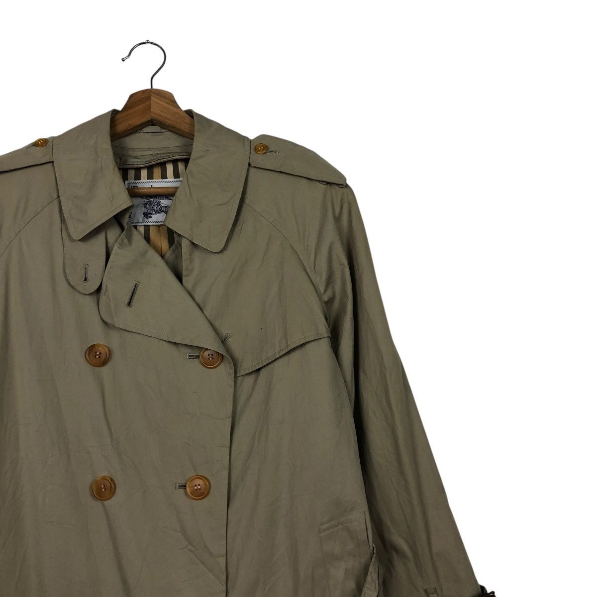 Burberry 🔥VINTAGE LONG JACKET TRENCH COAT BURBERRYS NOVA CHECK Size US M / EU 48-50 / 2 - 7 Thumbnail