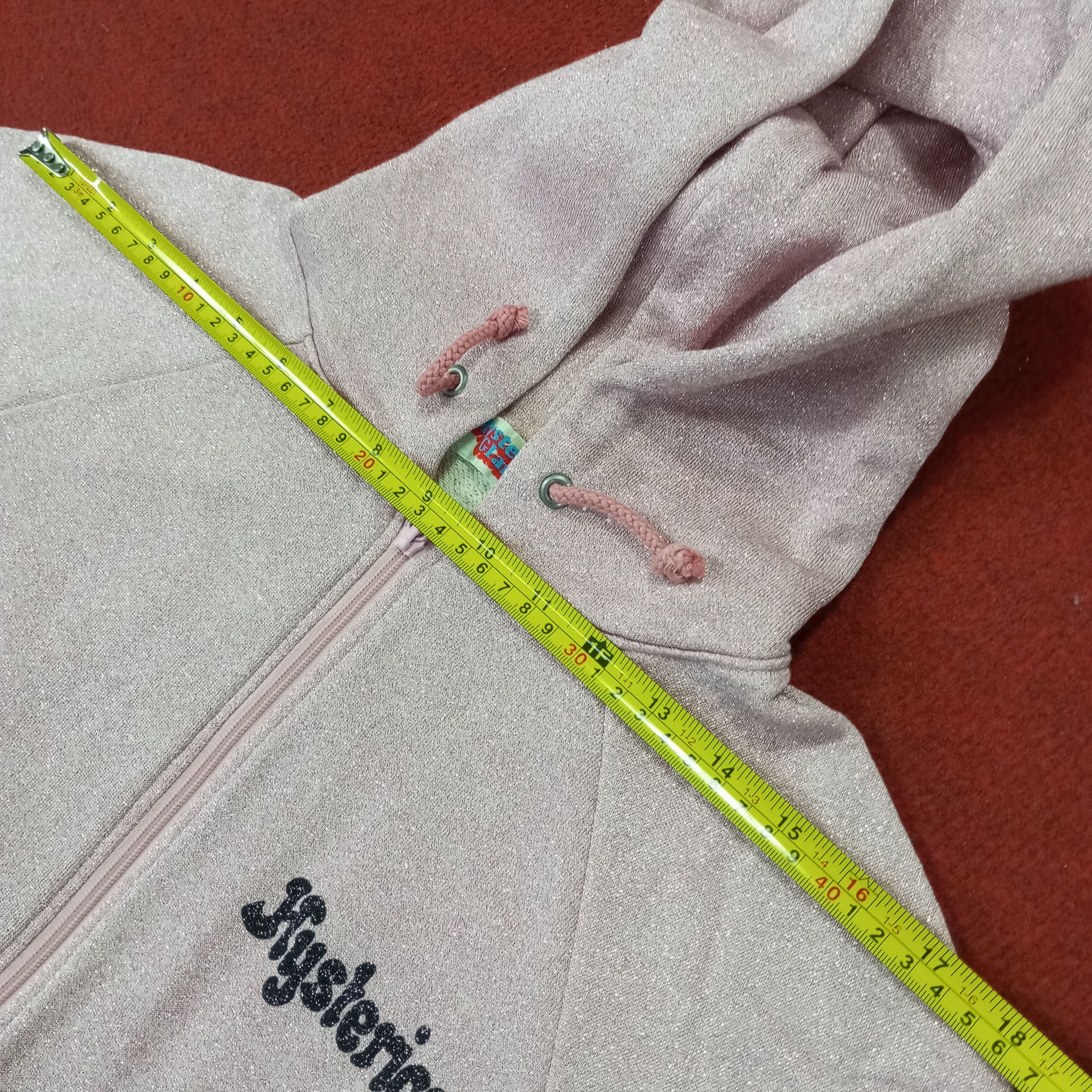 Hysteric Glamour × Japanese Brand × Vintage Hysteric Glamour Japanese Brand Rare Design Zipper Hoodies Size XS / US 0-2 / IT 36-38 - 8 Thumbnail